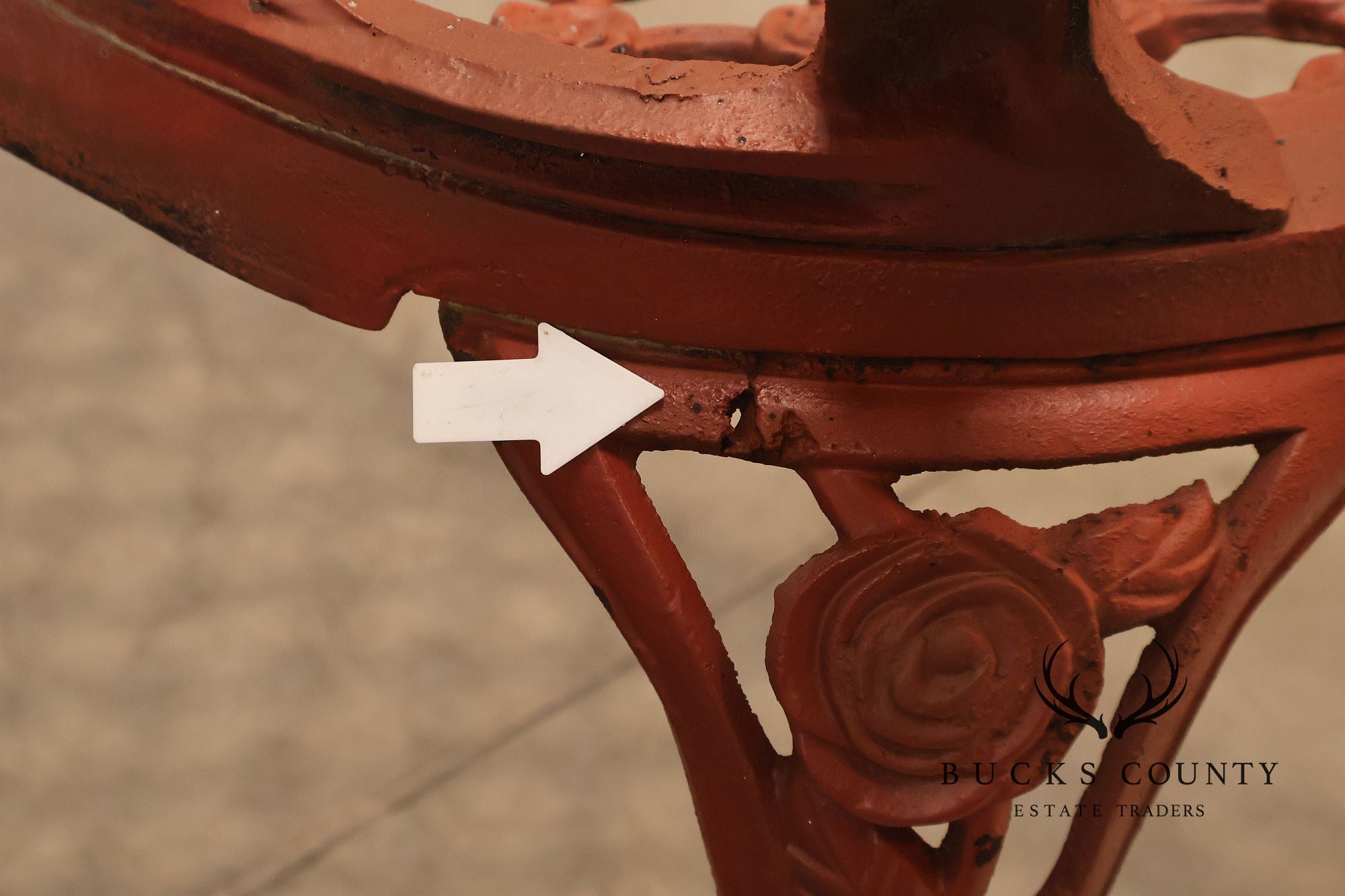 Cast Aluminum Vintage Rose Garden Bench