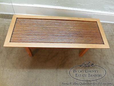 Andy Rae Studio Sculpted Mixed Wood Coffee Table