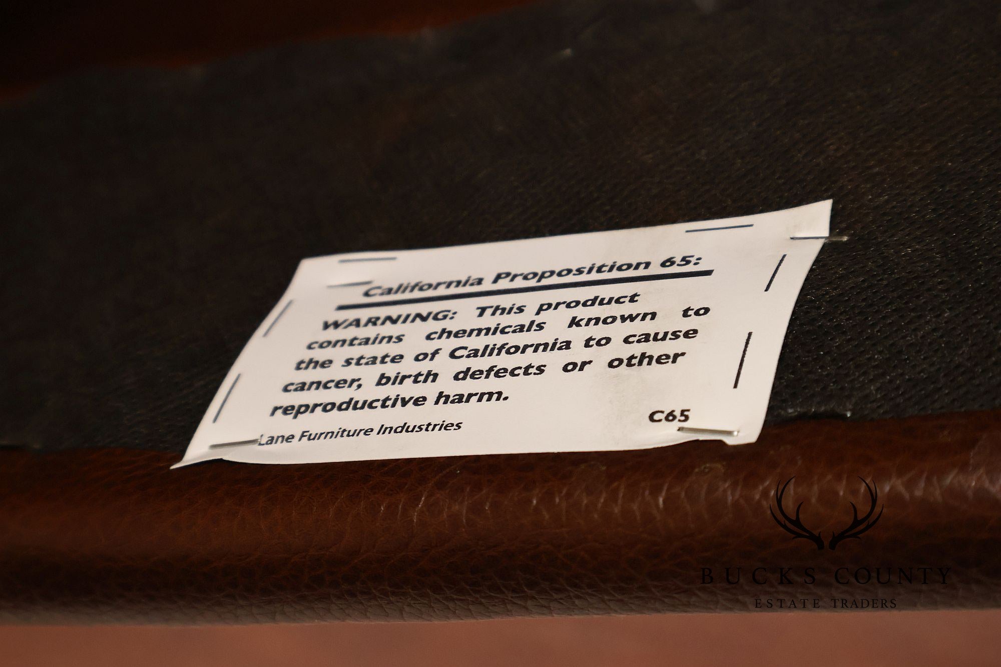 Lane Furniture Leather Reclining Armchair