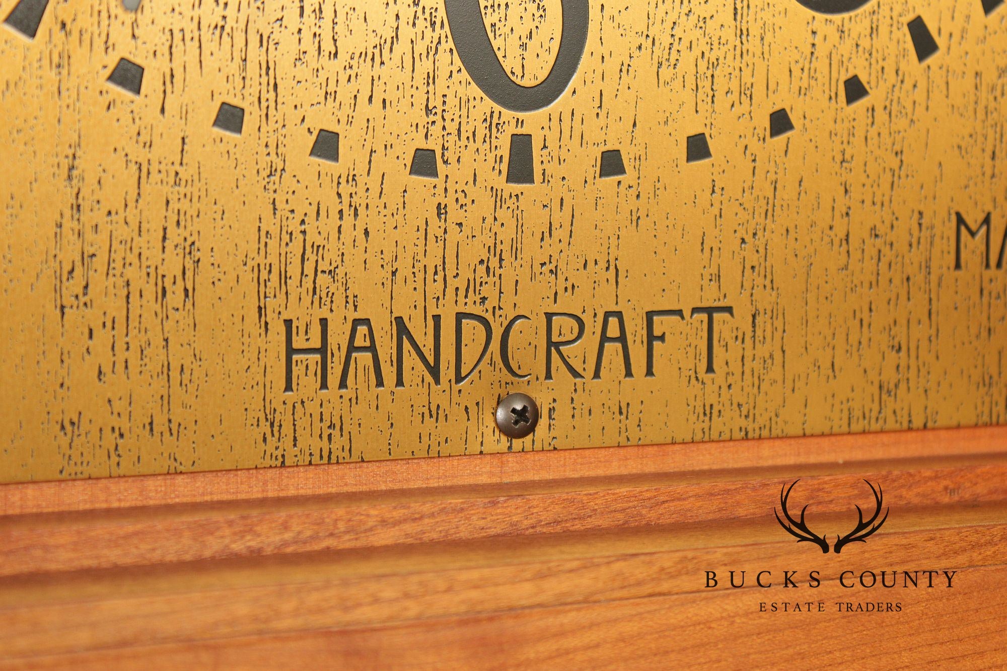 Stickley Mission Collection Cherry Tall Case Clock