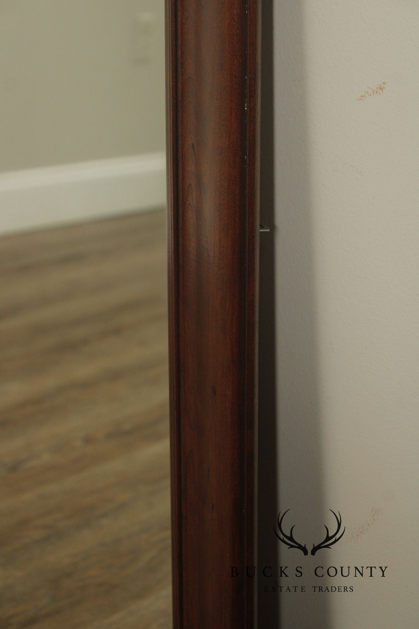 Vintage Cherry Ogee Frame Wall Mirror