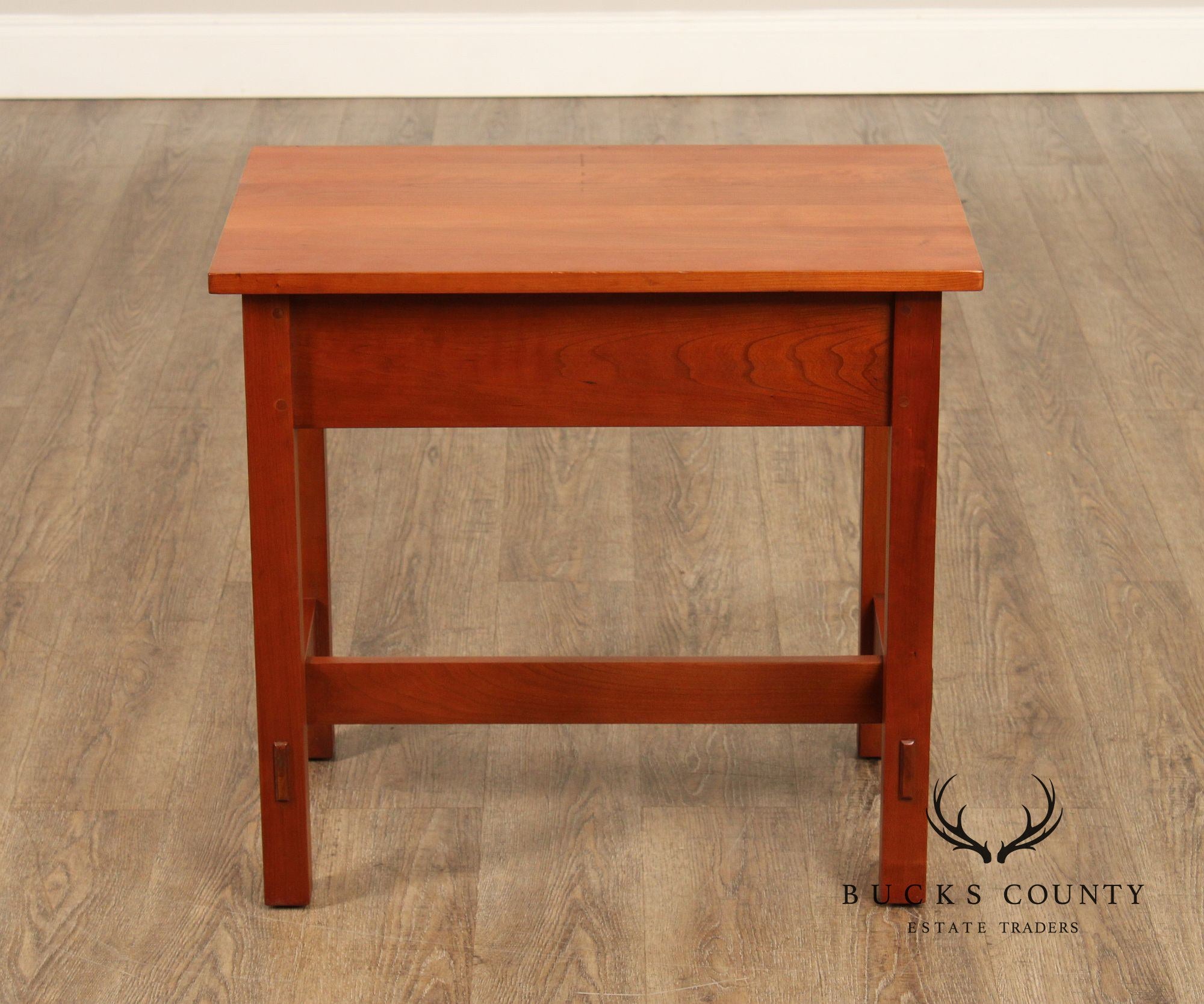 Stickley Mission Collection Cherry End Table with Drawer