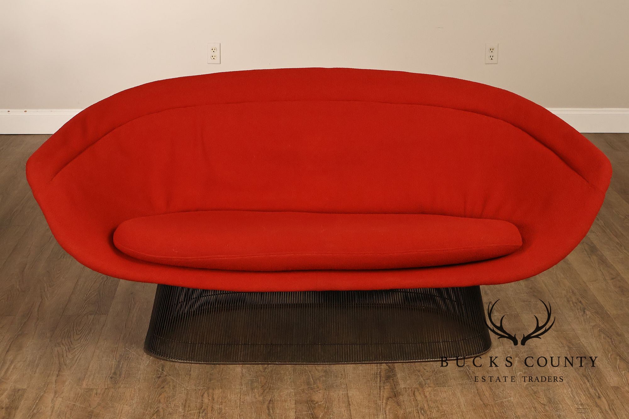 Warren Platner For Knoll Wire Frame Settee
