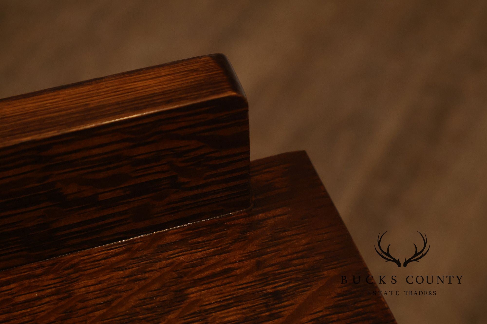 Stickley Mission Collection Oak Console Table Server