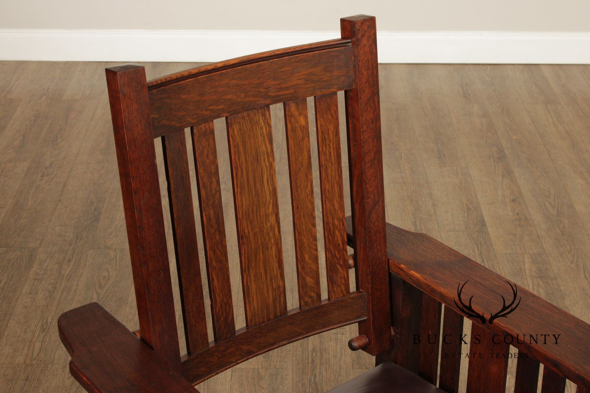 Paine Furniture Co. Antique Mission Oak Morris Chair