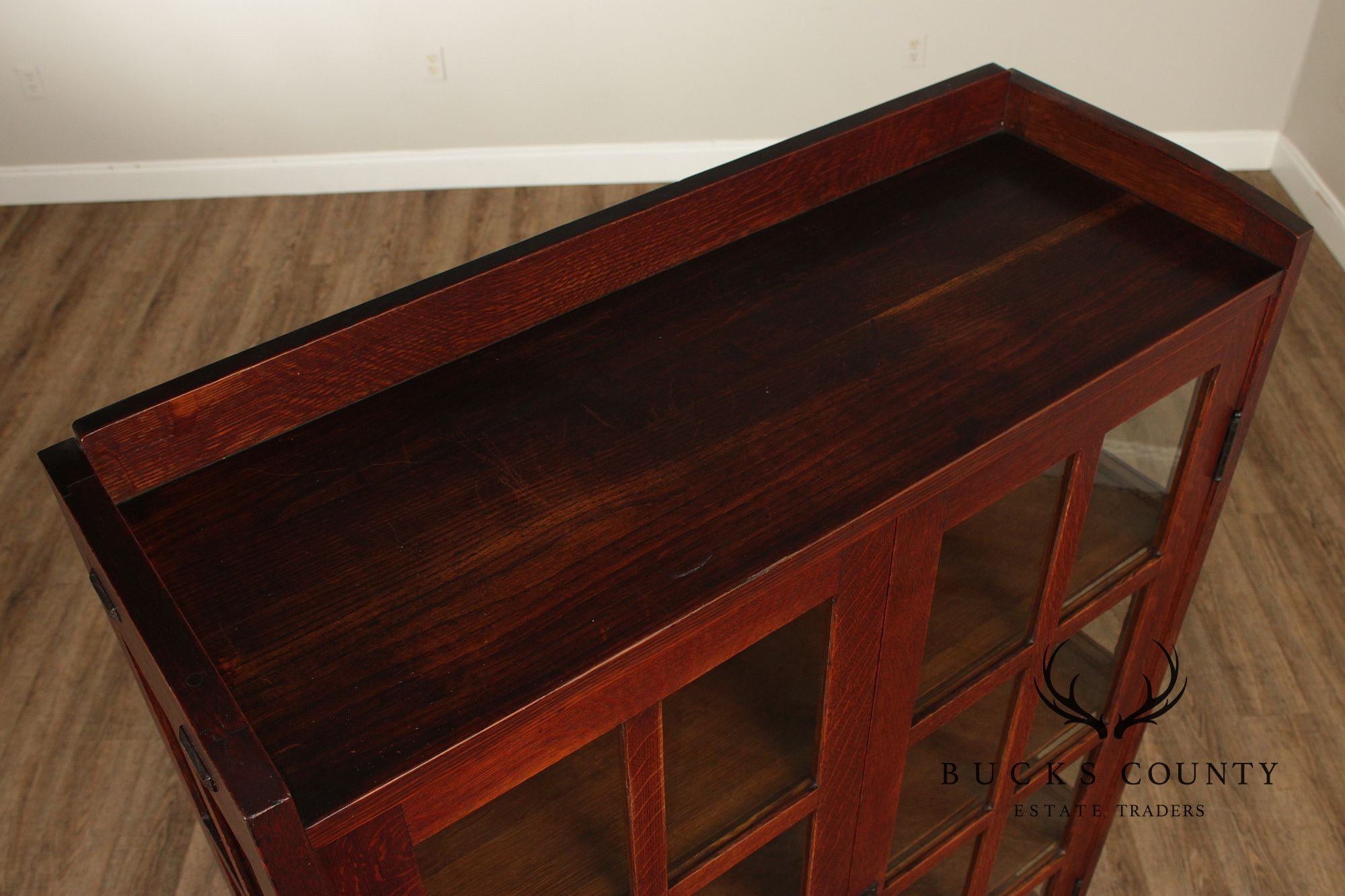 Gustav Stickley Antique Mission Oak No. 815 China Cabinet