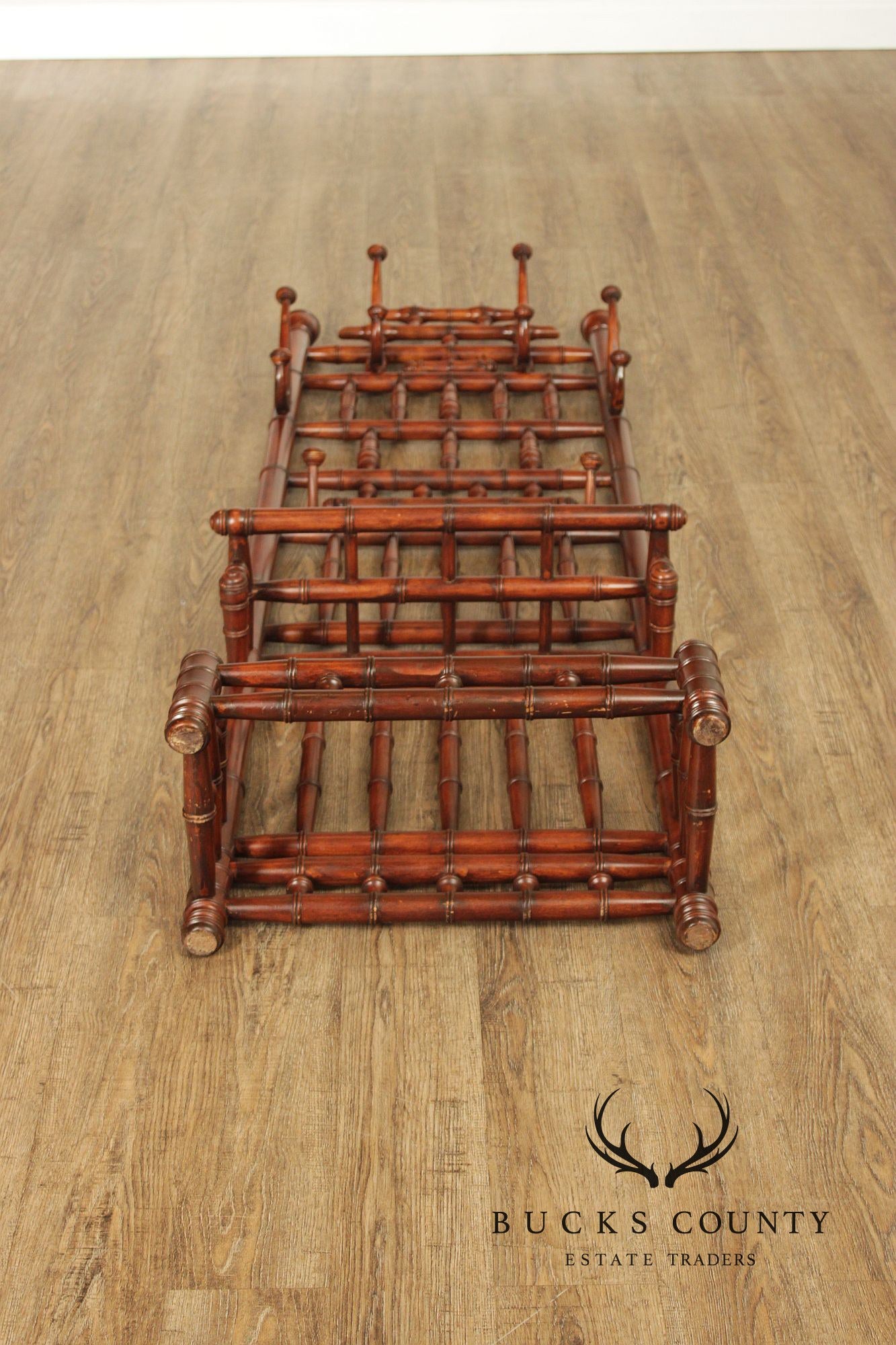 Aesthetic Movement Style Faux Bamboo Hall Tree