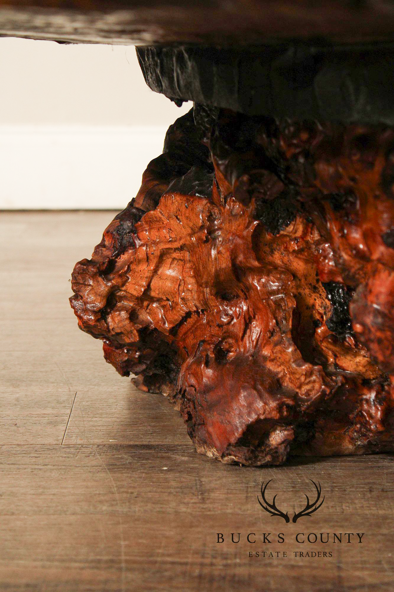 The Burlwood Co. Star Dust Redwood Burl Live Edge Coffee Table