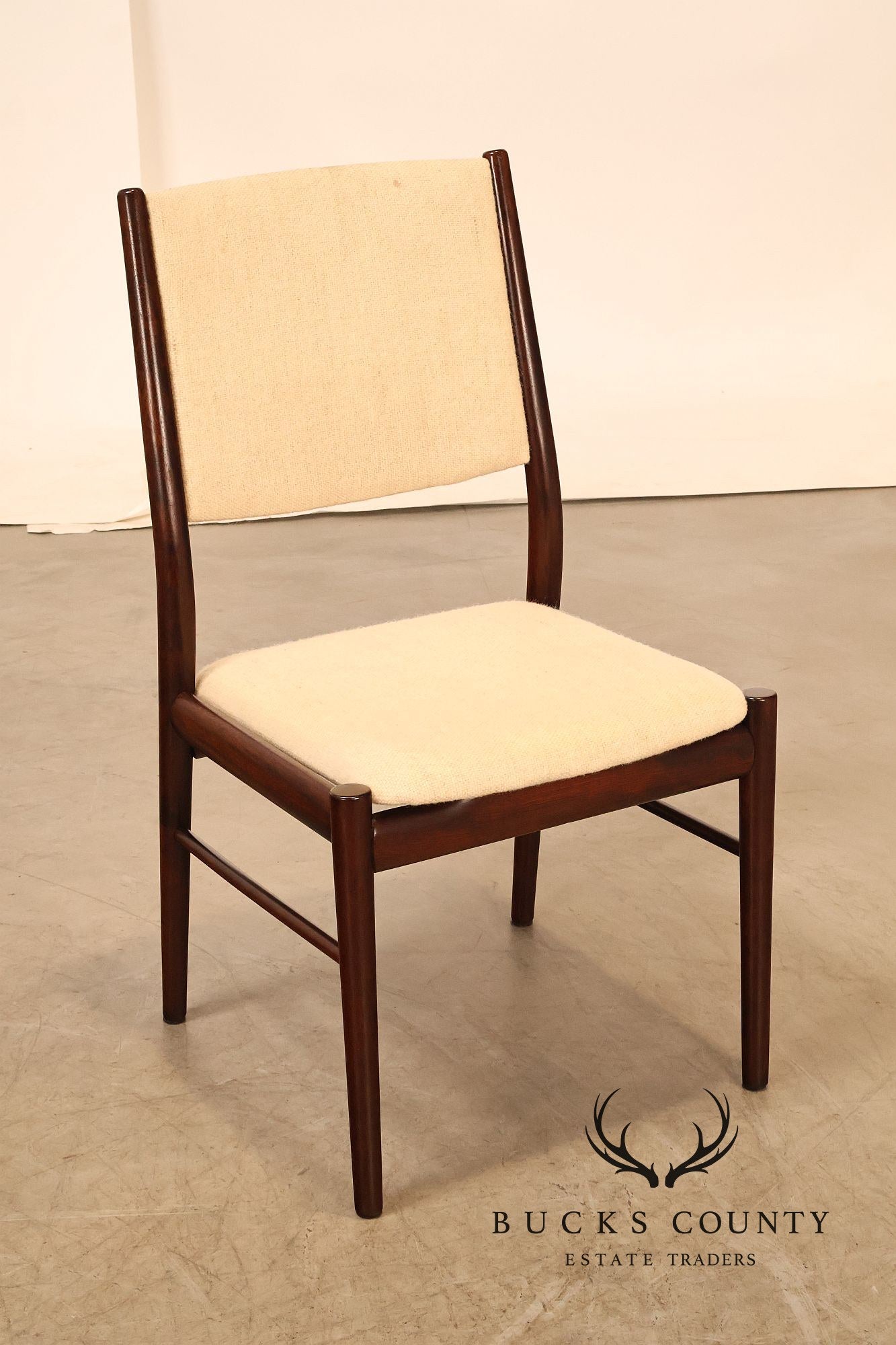 Skovby Mobelfabrik Danish Modern Set of Six Rosewood Dining Chairs