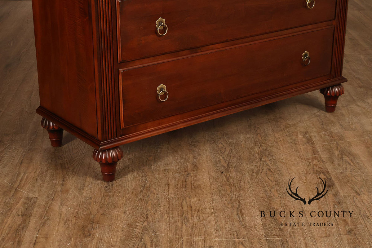 Ethan Allen British Classics Collection "Dawson" Maple And Birch Dresser