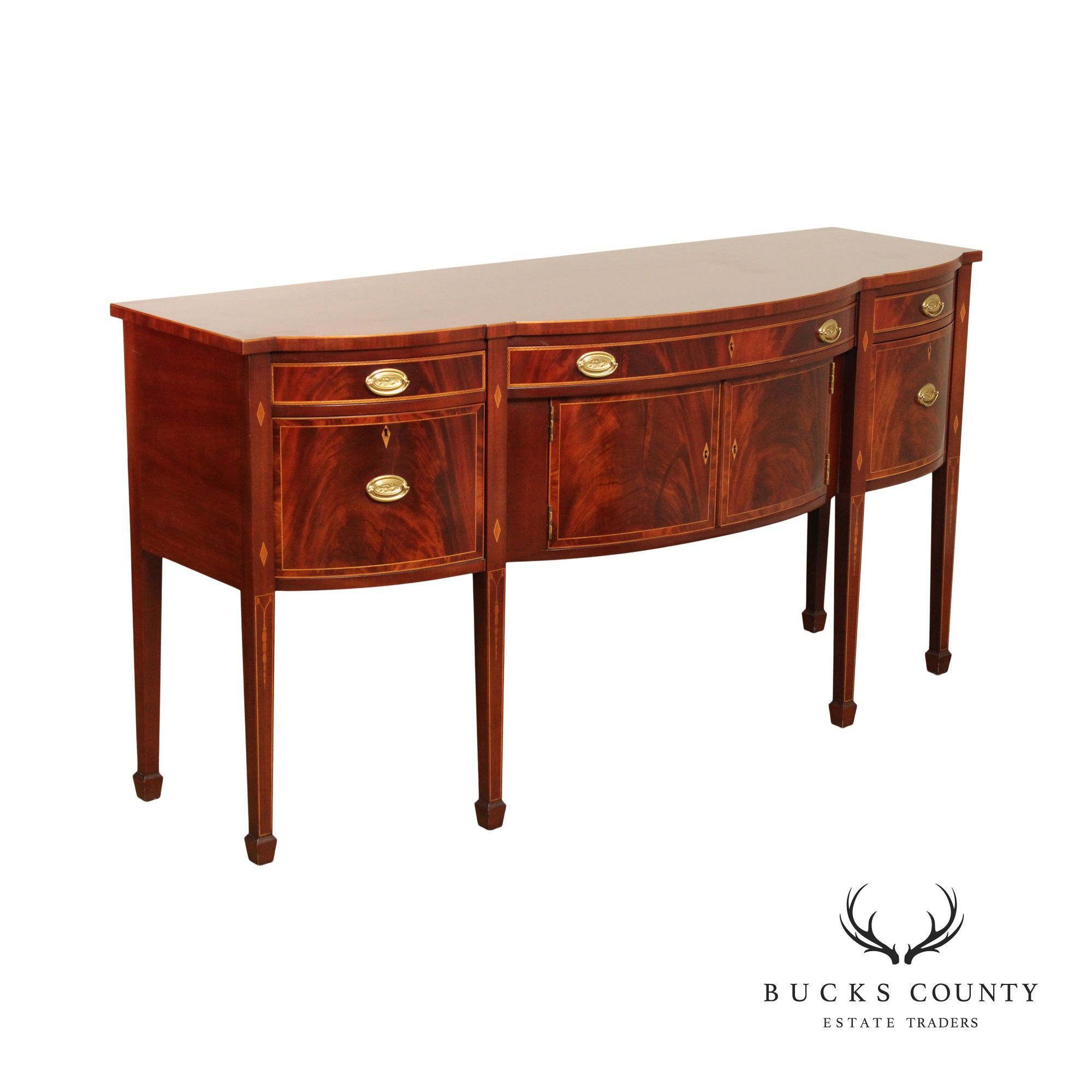 Kindel National Trust Federal Style Mahogany Sideboard