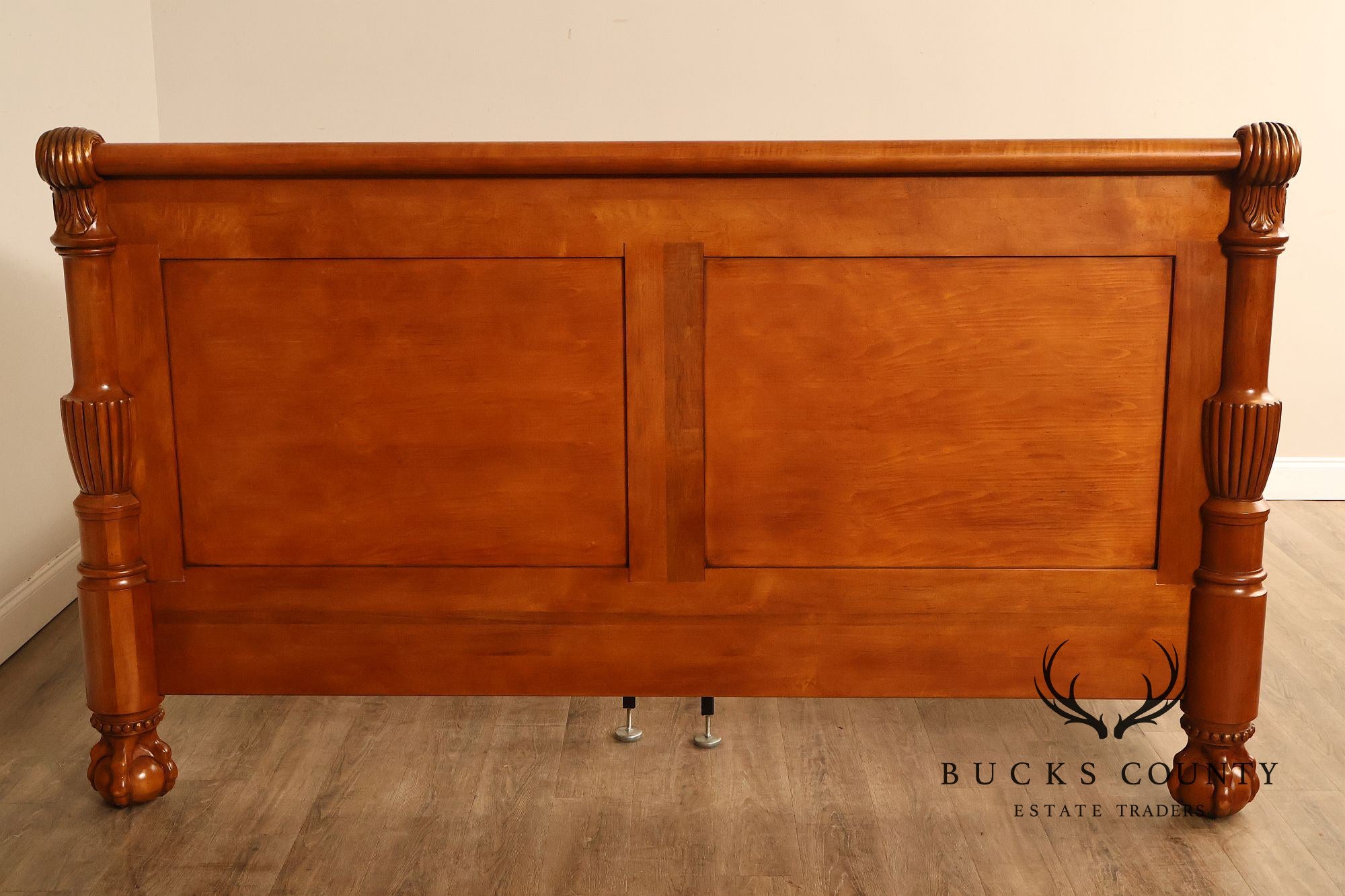 Century Furniture Continental Style King Size Sleigh Bed