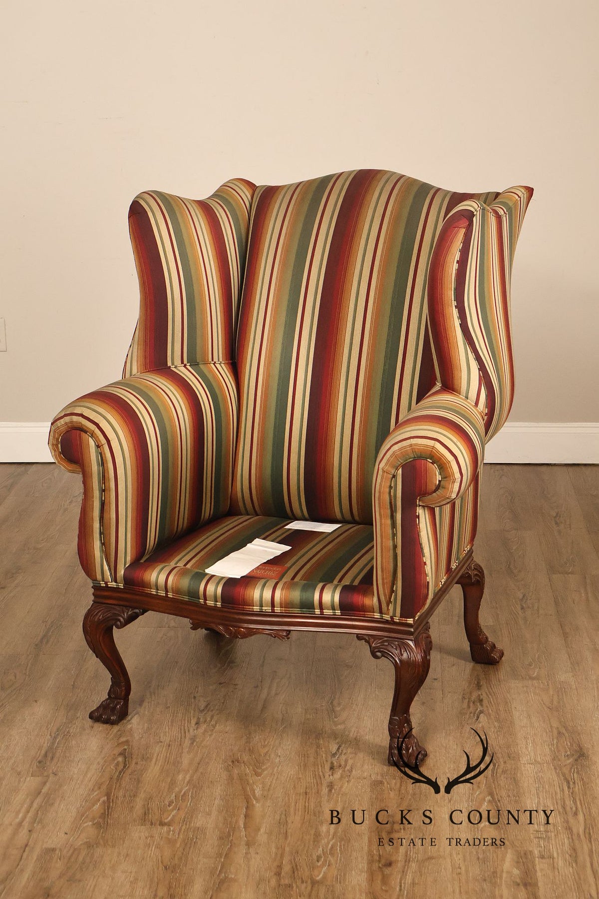 Henredon Historic Natchez Collection Oversized Wing Chair