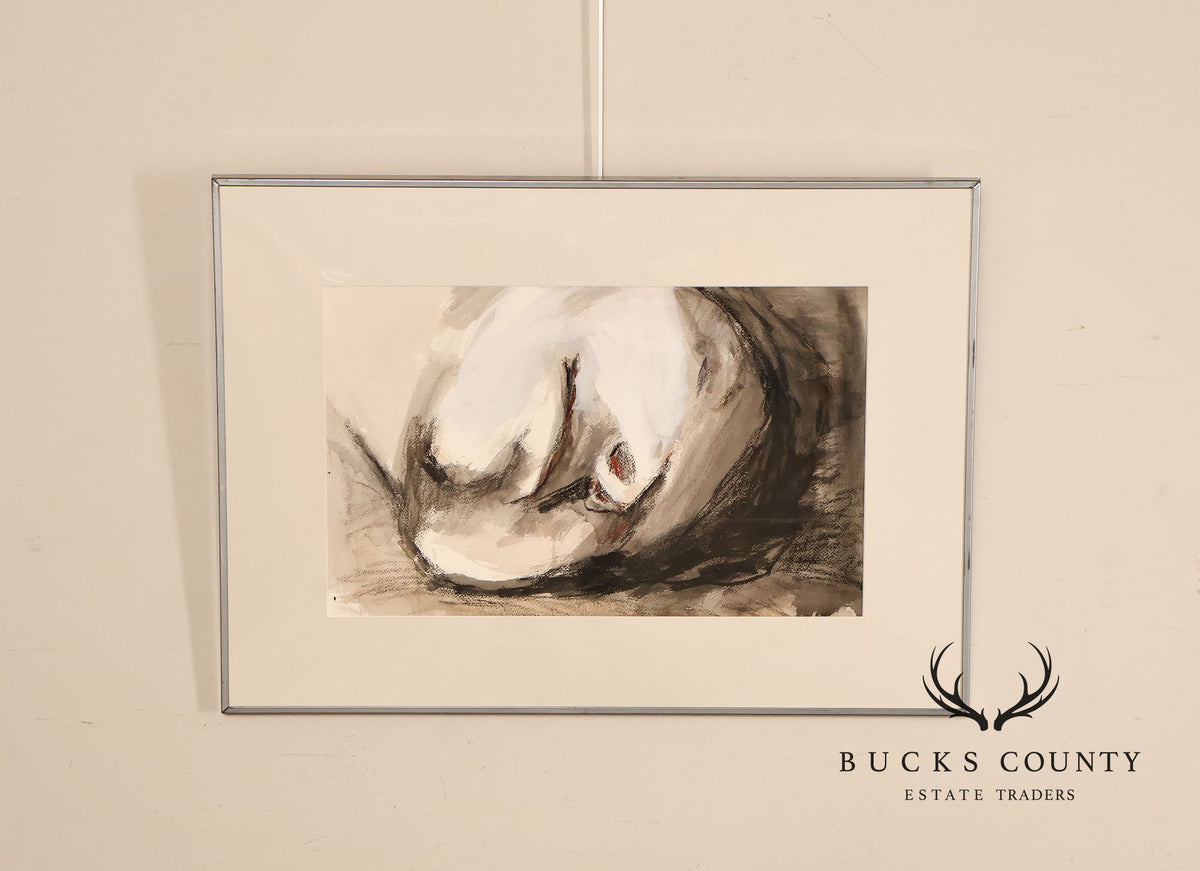 Anne Cooper Dobbins Mixed Media, Sleeping