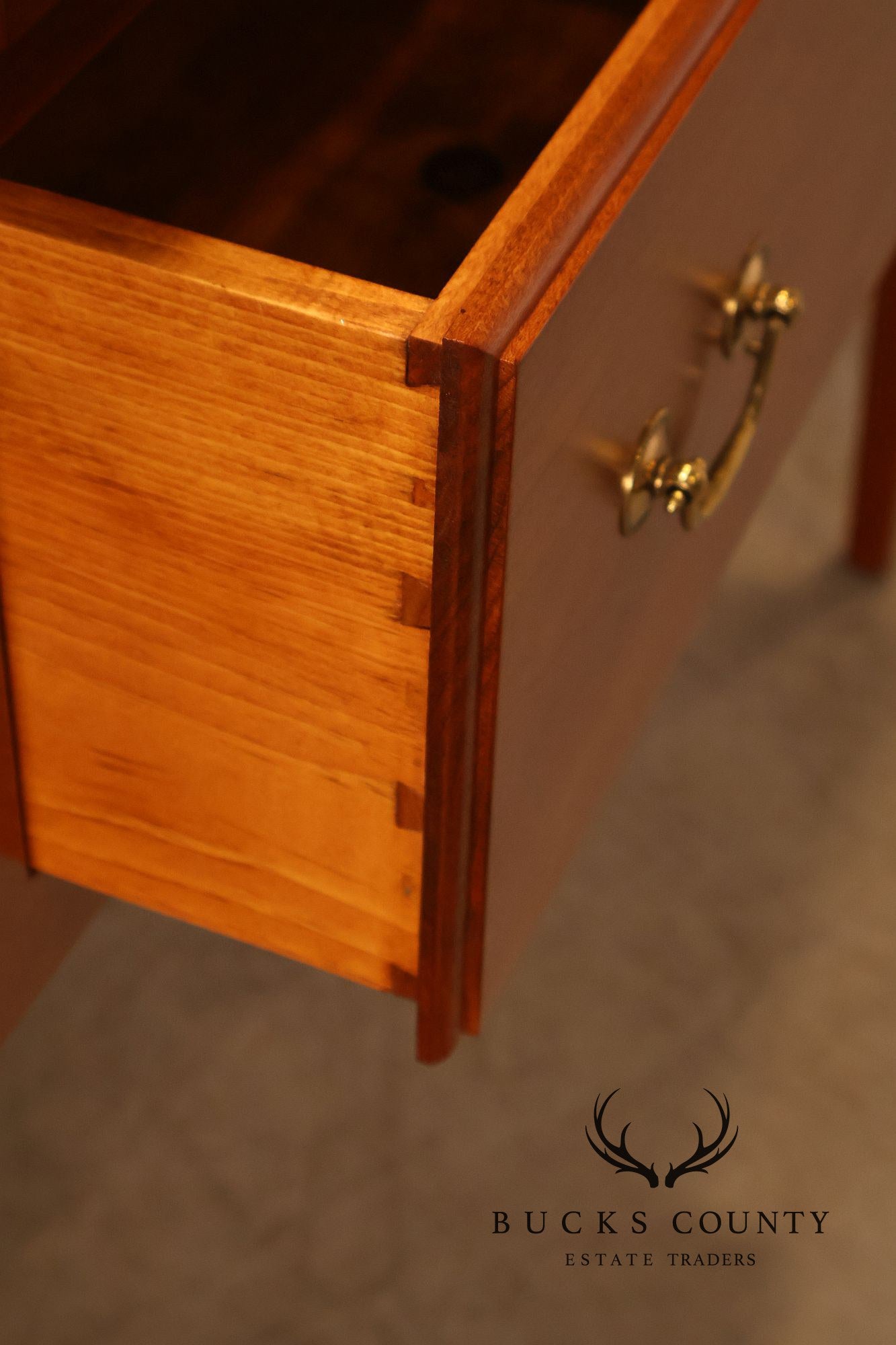 Tom Seely Hepplewhite Style Cherry Sideboard
