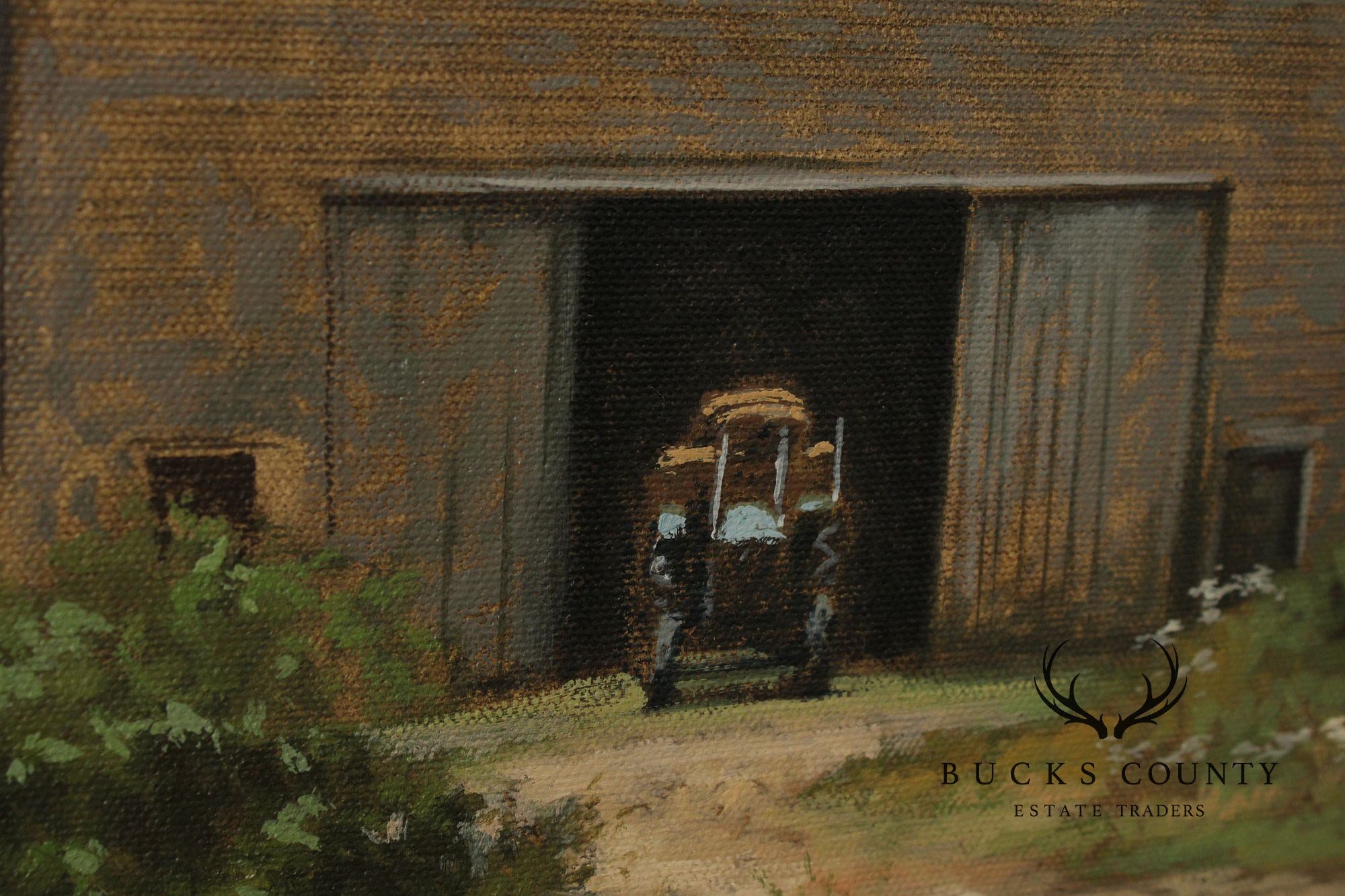 Harley Bartlett Oil Painting, Rural Afternoon