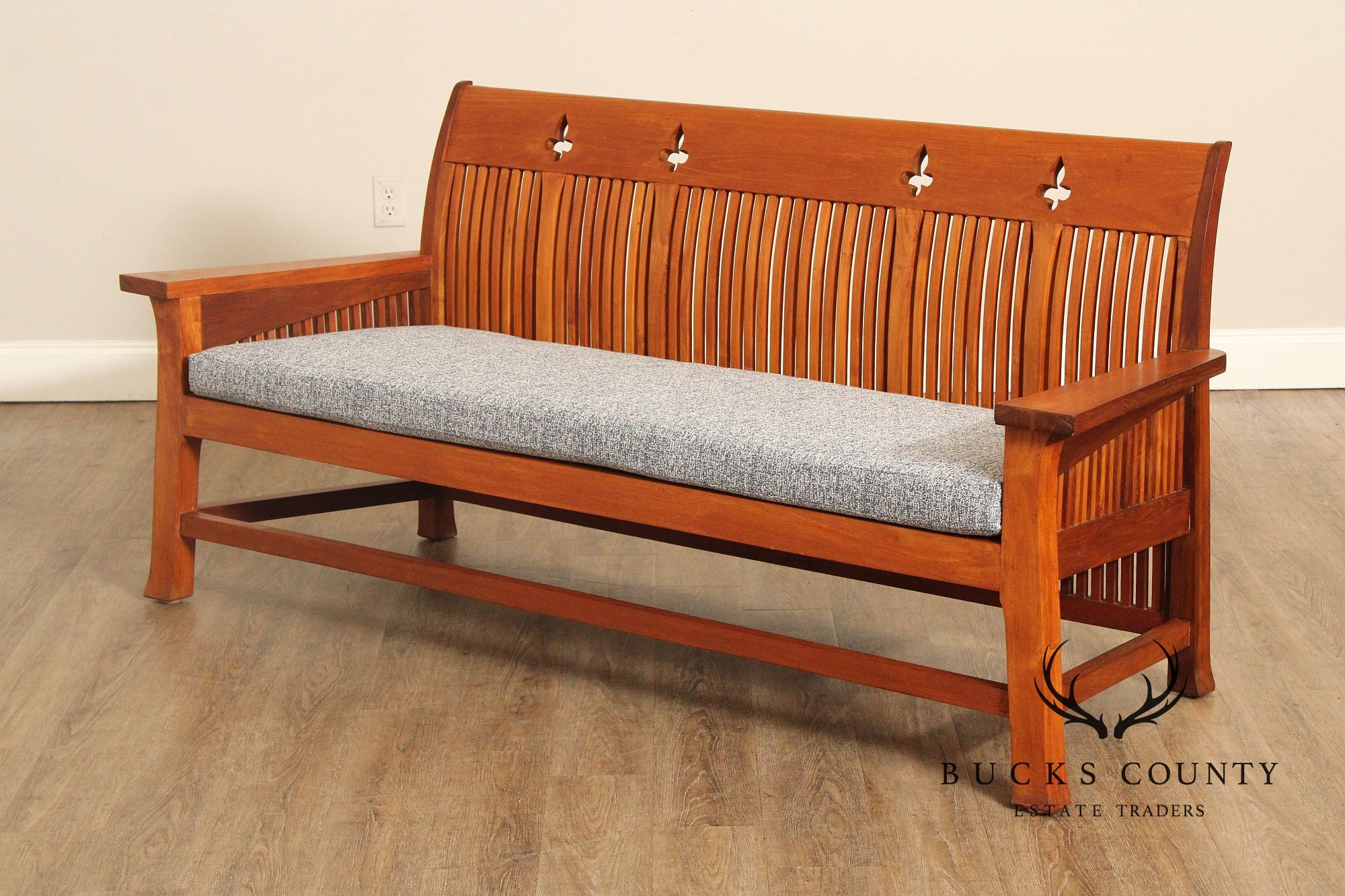 Mission Style Custom Quality Spindle Settee