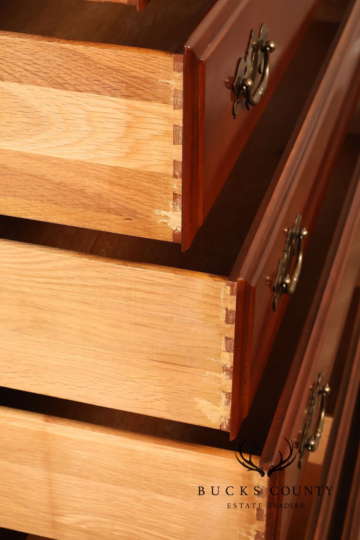 Monitor Furniture Company Vintage Solid Cherry High Chest