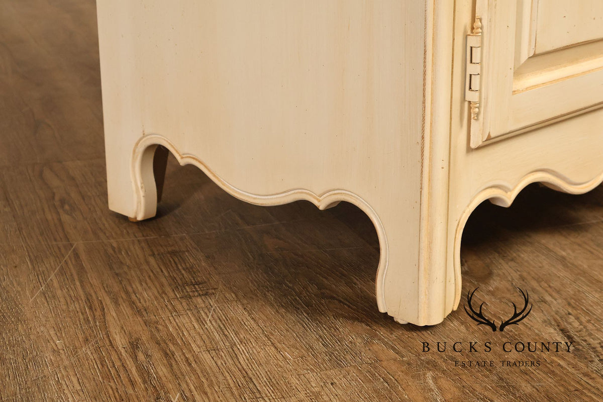 Ethan Allen 'Country French' Cream Painted Nightstand