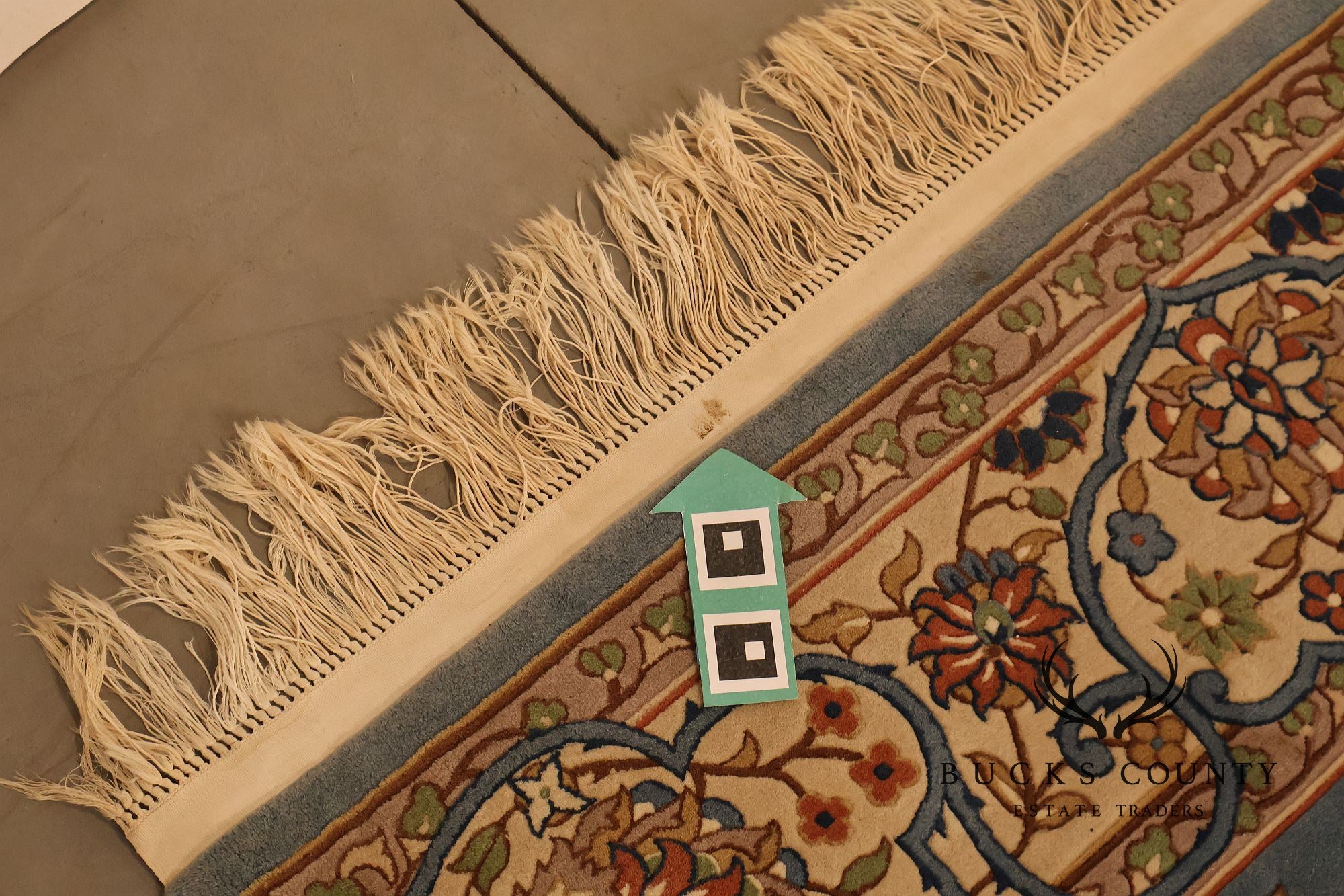 Persian Style Hand Knotted Wool Area Rug