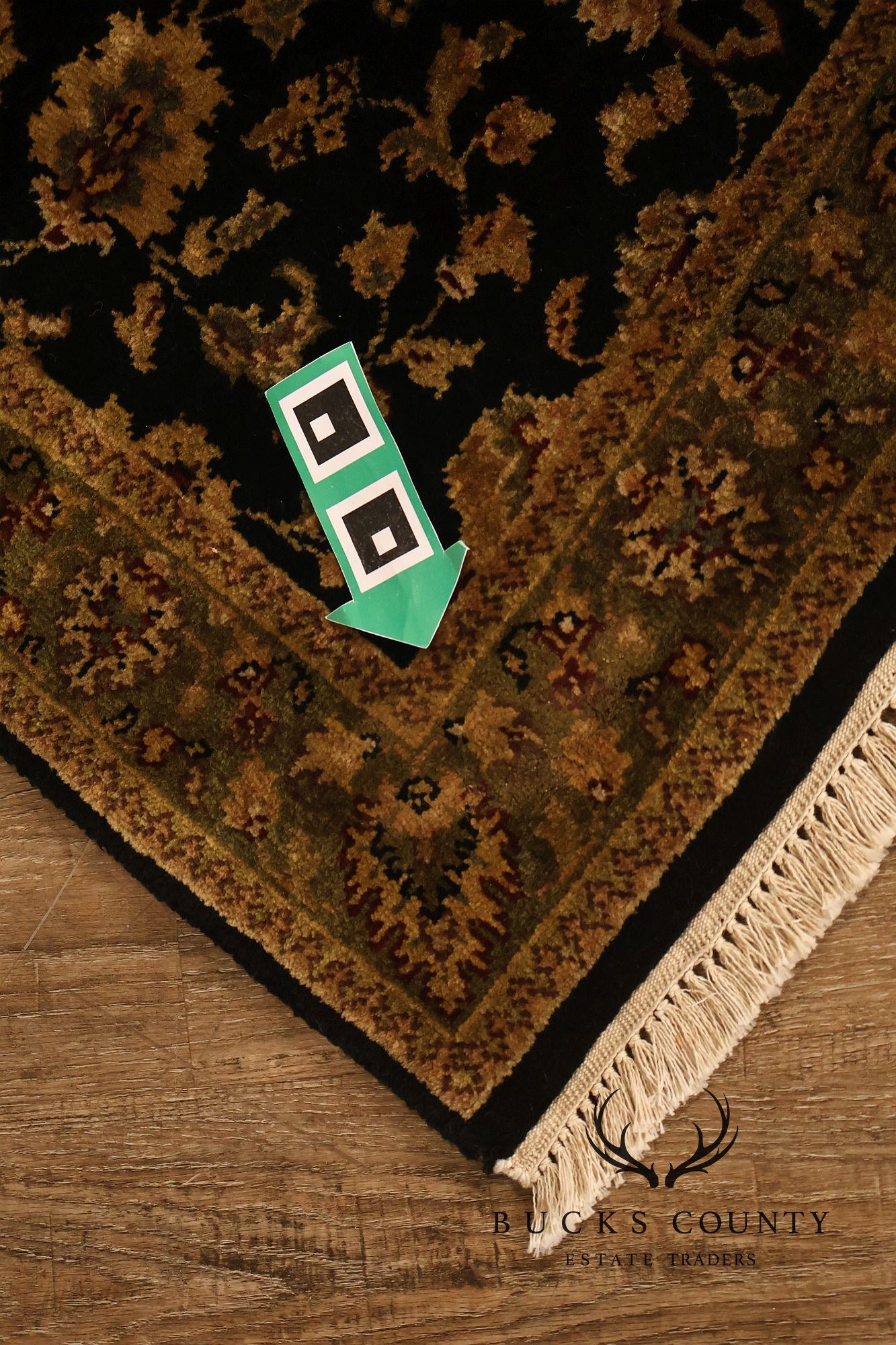 Hand Knotted Traditional Wool Floral Runner Rug
