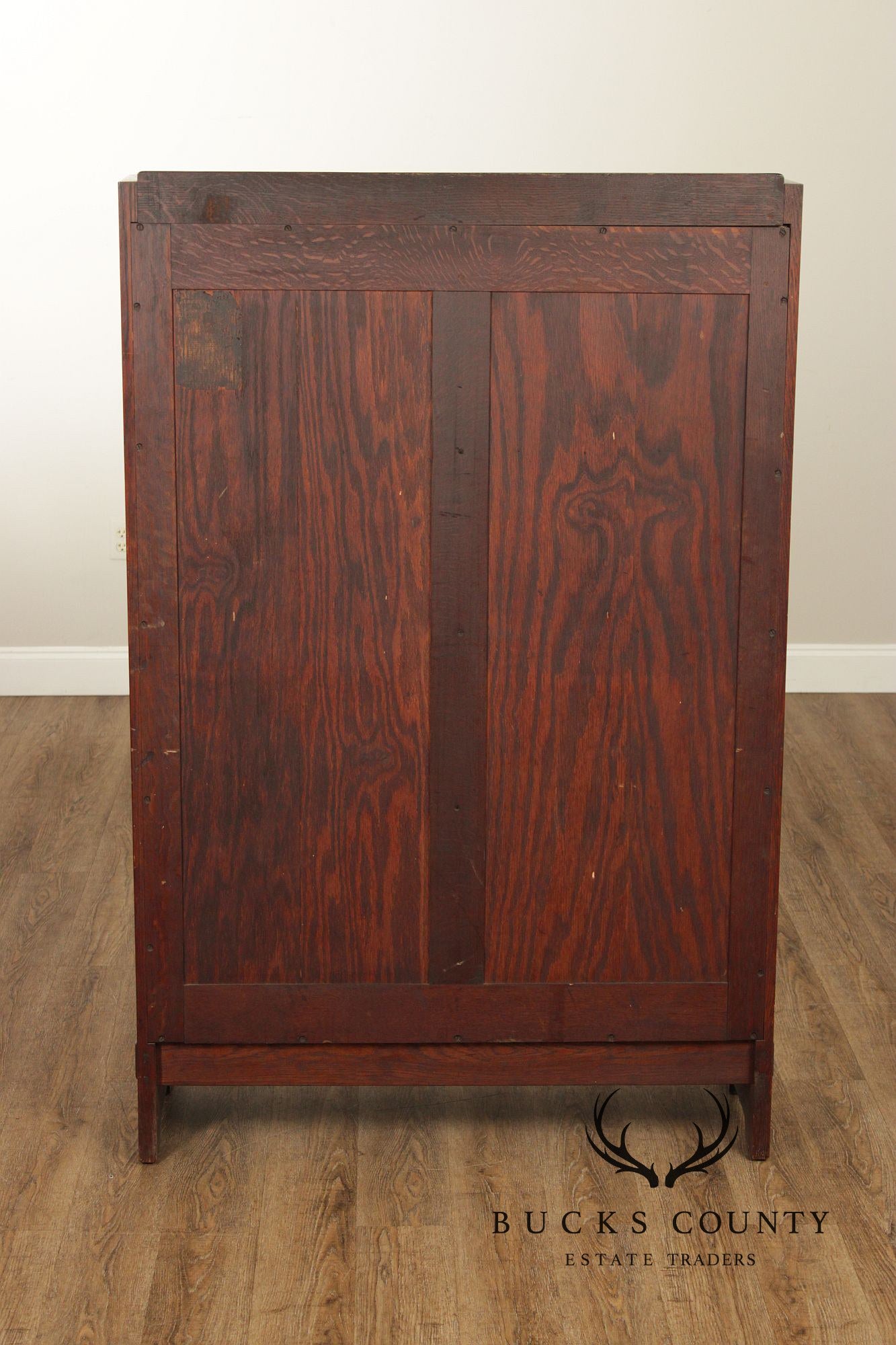 Gustav Stickley Antique Mission Oak No. 815 China Cabinet