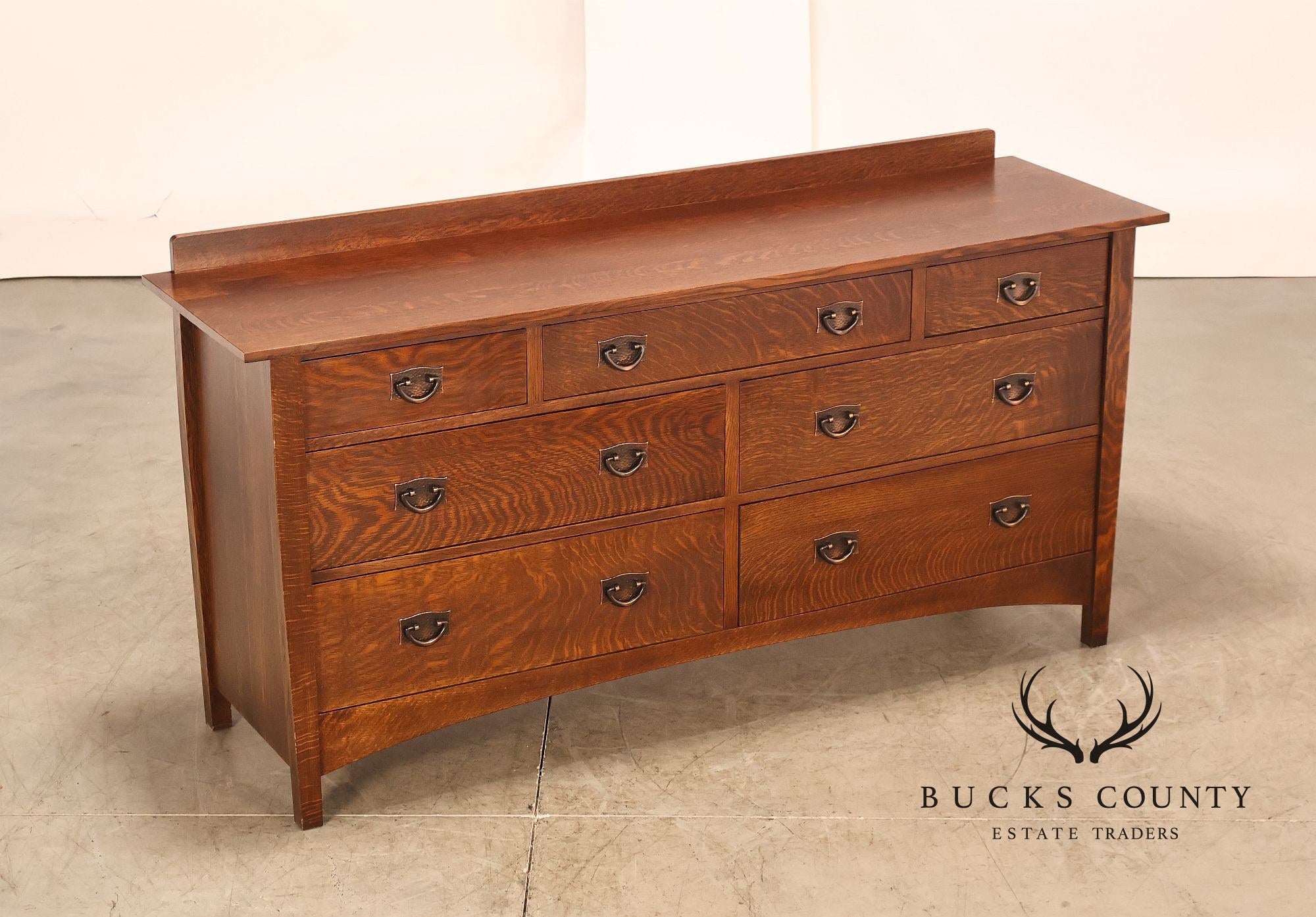 Stickley Mission Collection Oak Double Dresser