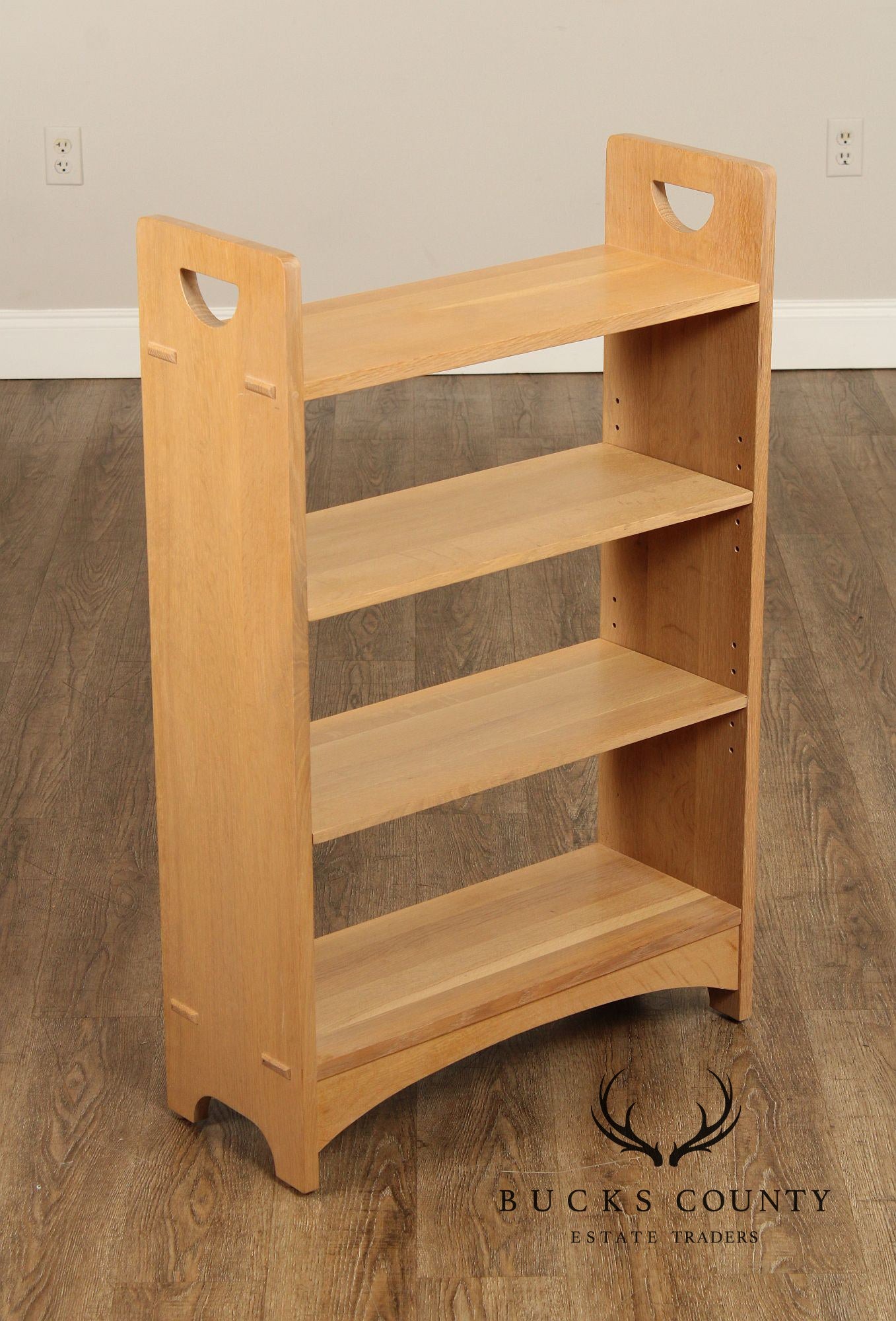 Stickley Mission Collection Oak Magazine Stand Bookcase