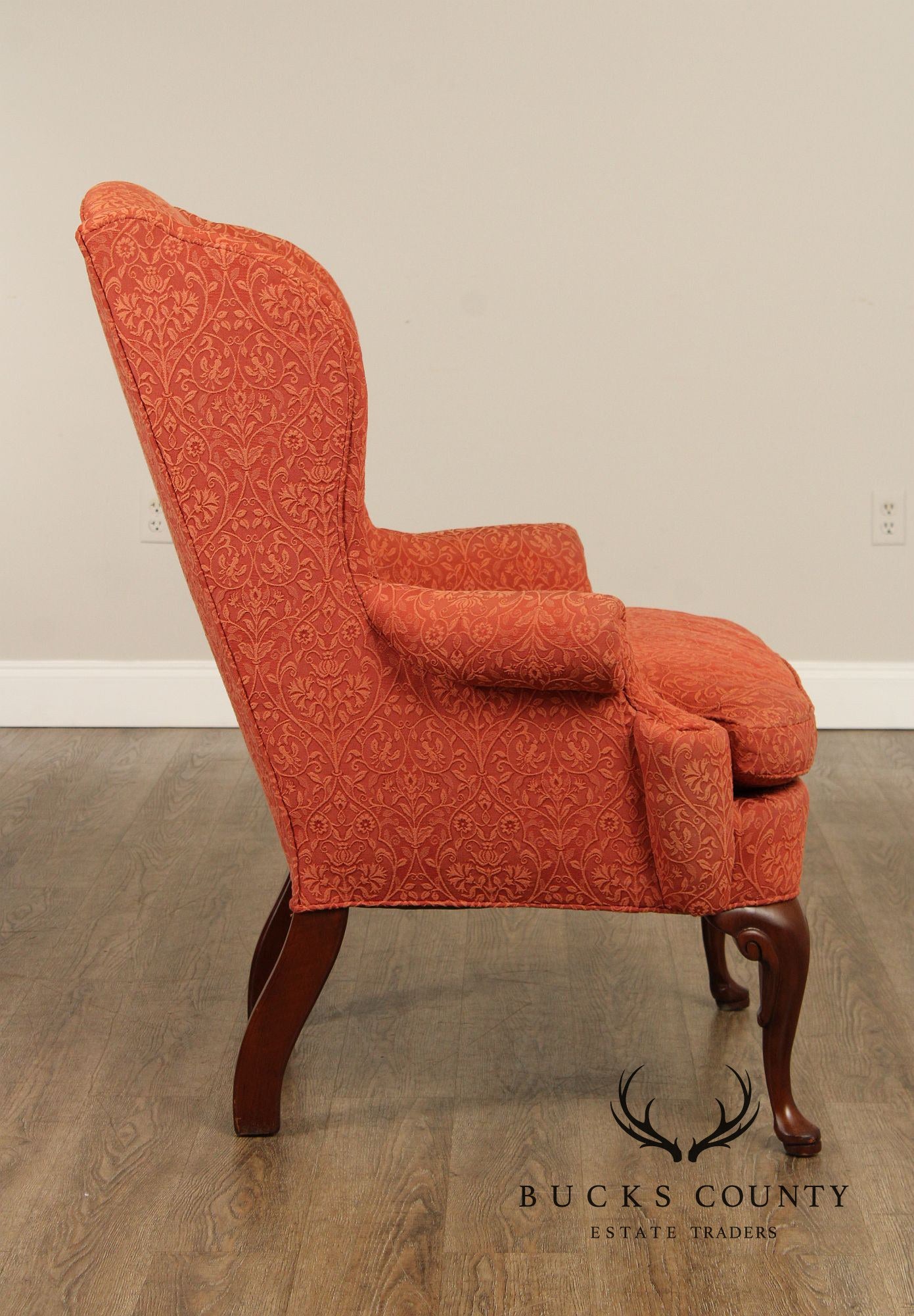 Brandywine Design, Calico Corners Queen Anne Style Wing Chair