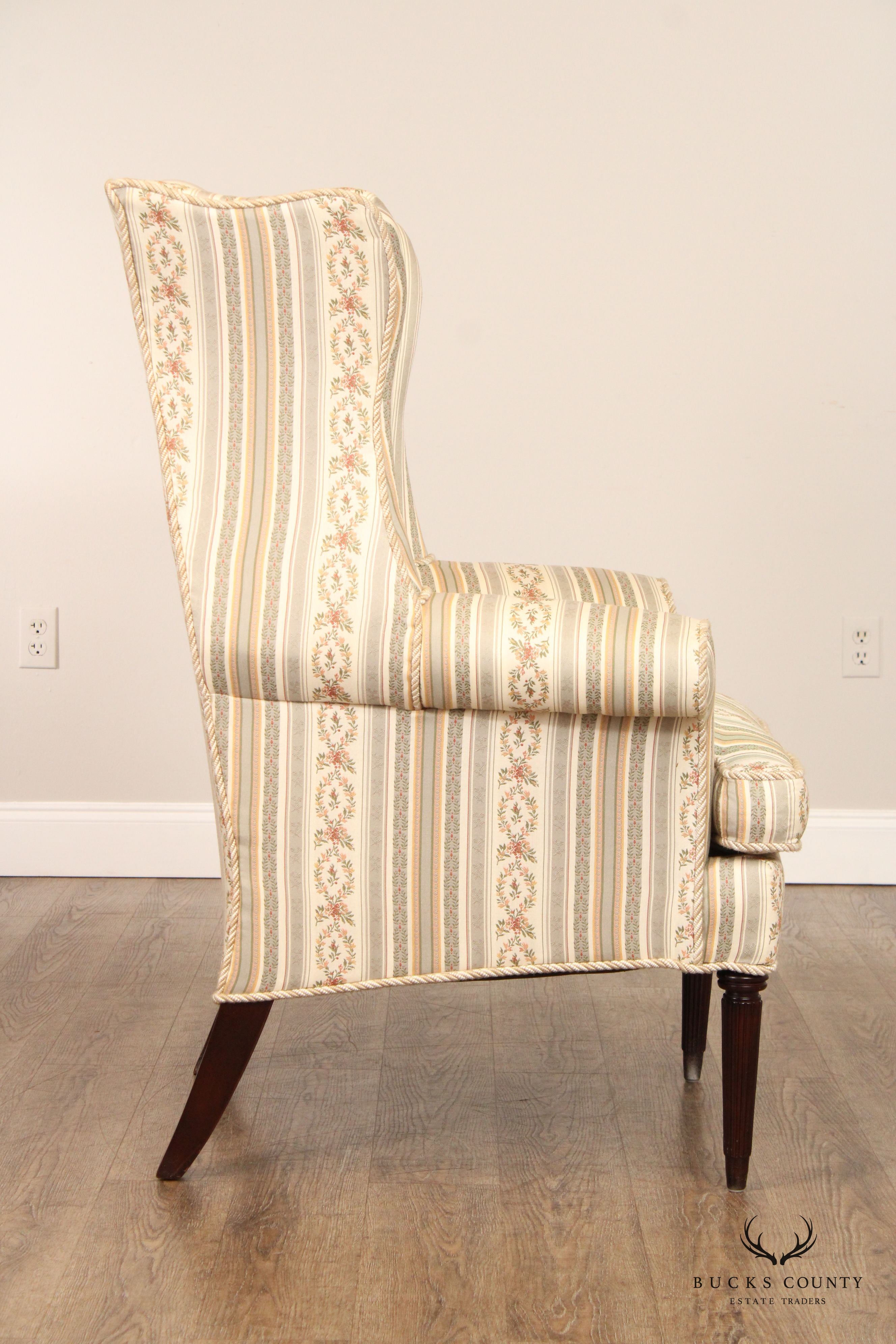 Lillian August Collection Traditional Pair of Wing Chairs