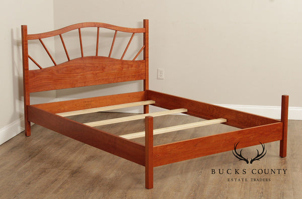 Cater Woodworking Bench Made Full Size Cherry Spindle Bed