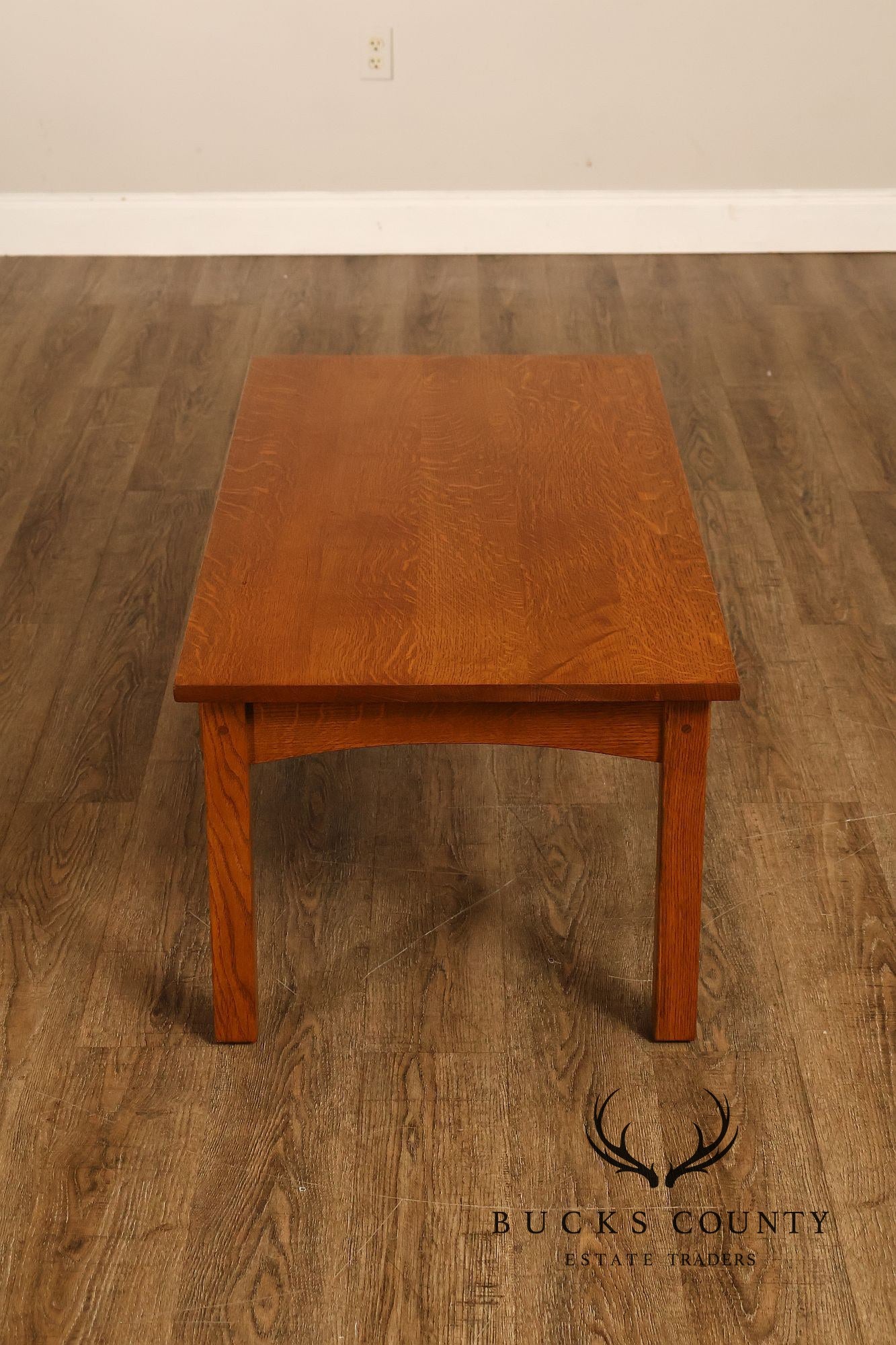 Stickley Mission Collection Oak Cocktail Table
