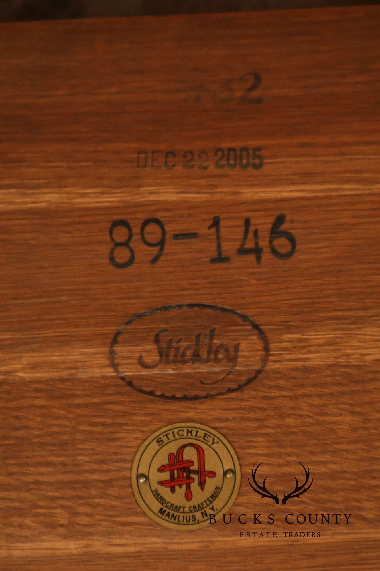 Stickley Mission Collection Oak Limbert Library Table