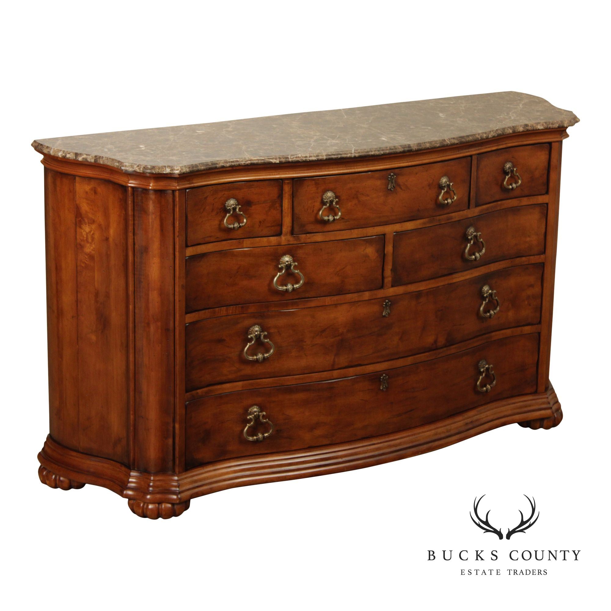 Century Furniture 'Venice Collection' Marble Top Dresser