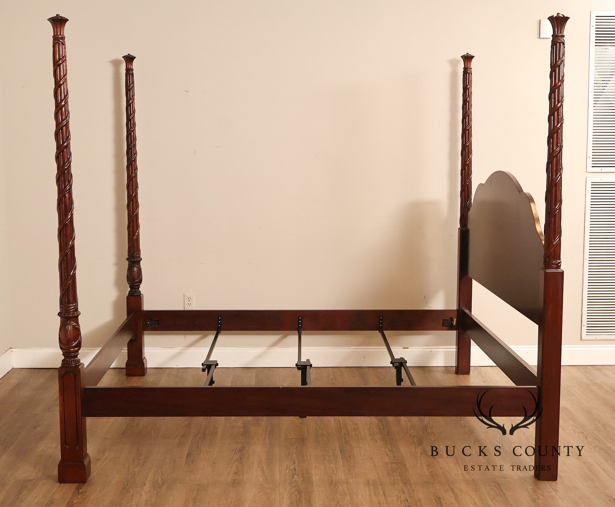 Hickory Chair King Size Mahogany Poster Bed