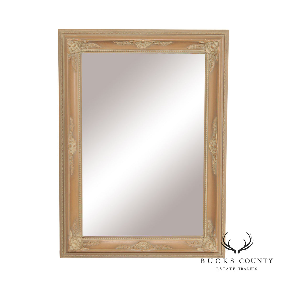 LaBarge Baroque Style Carved Frame Wall Mirror