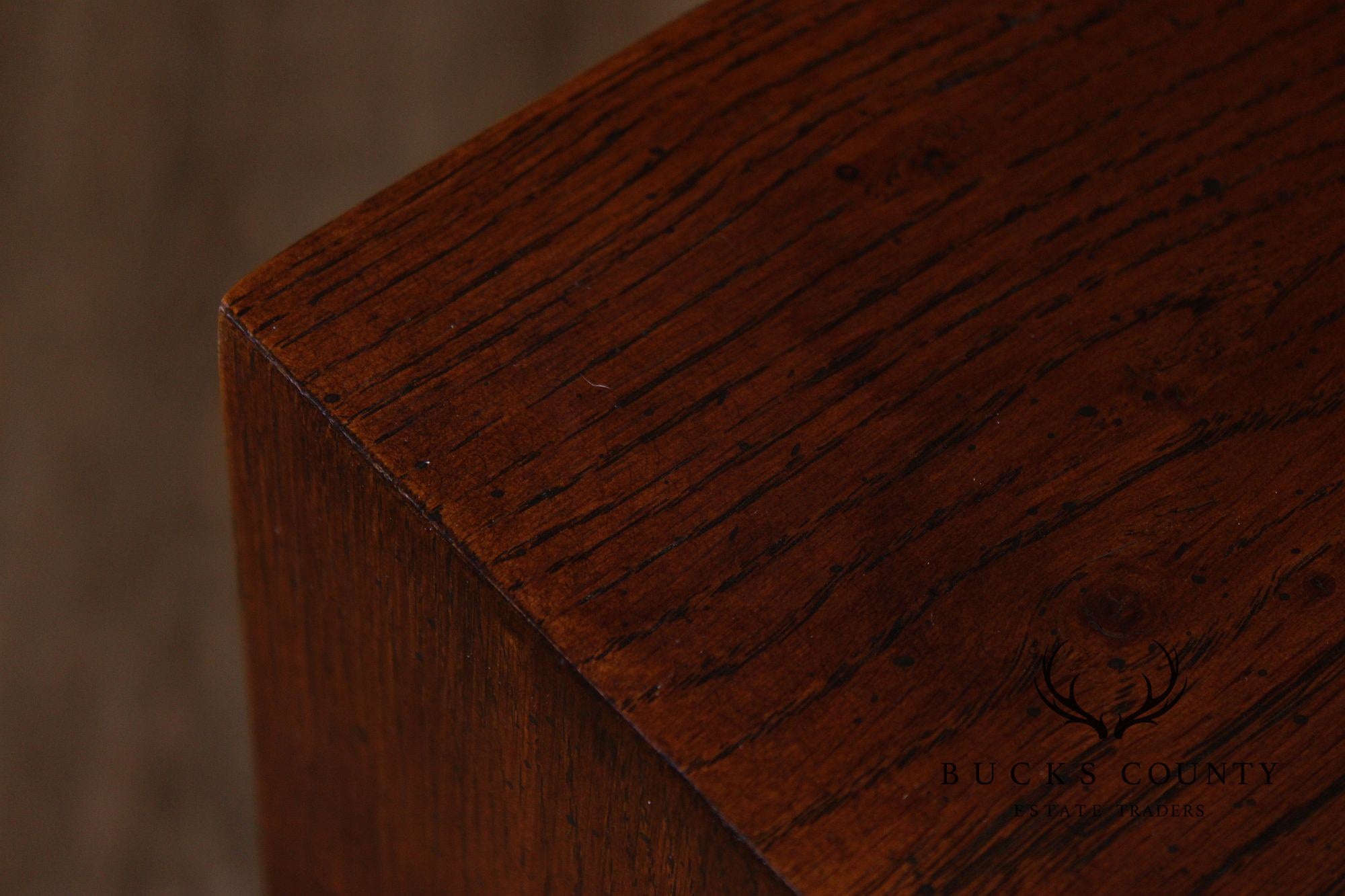 Henredon Campaign Style Seven-Drawer Dresser