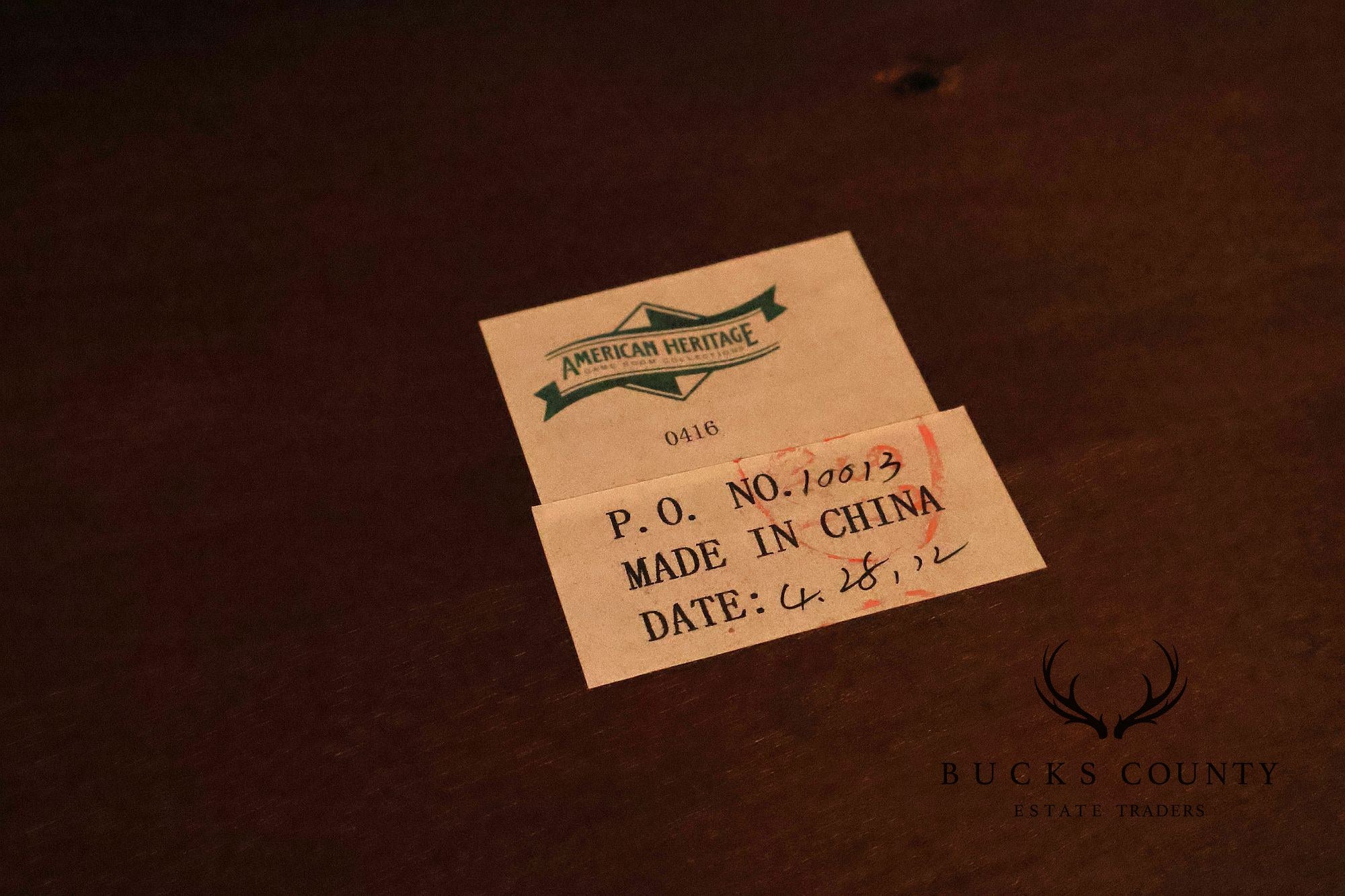 American Heritage Granite Top Dry Bar