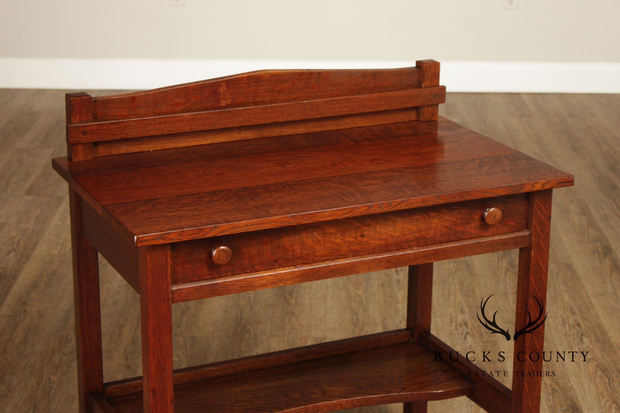 L. & J.G. Stickley Mission Oak Writing Desk