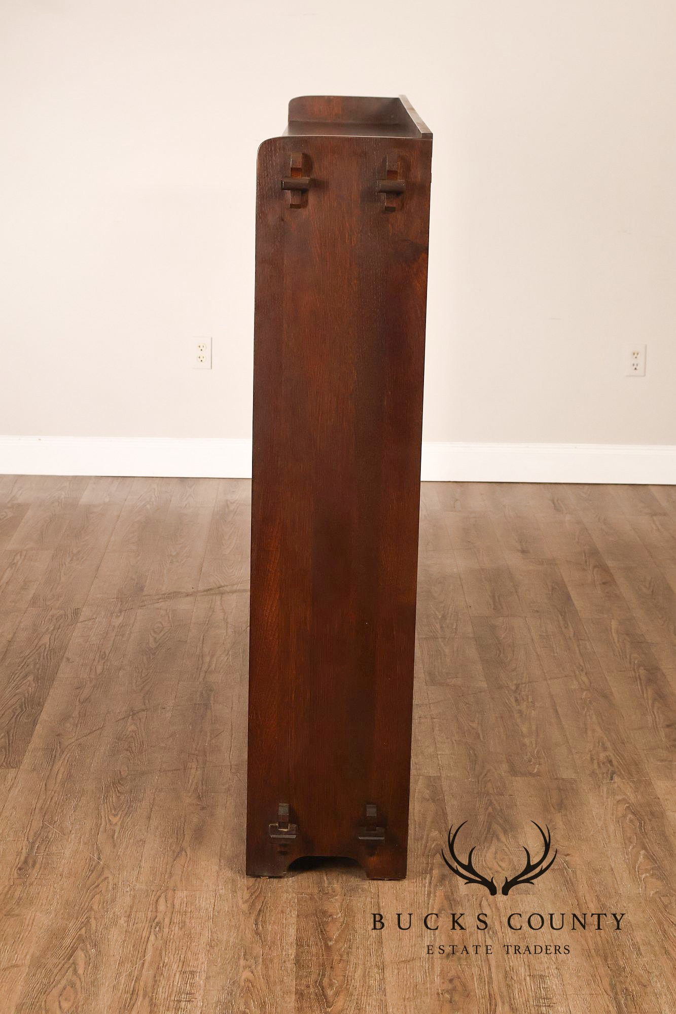 Stickley Mission Collection Oak Open Bookcase