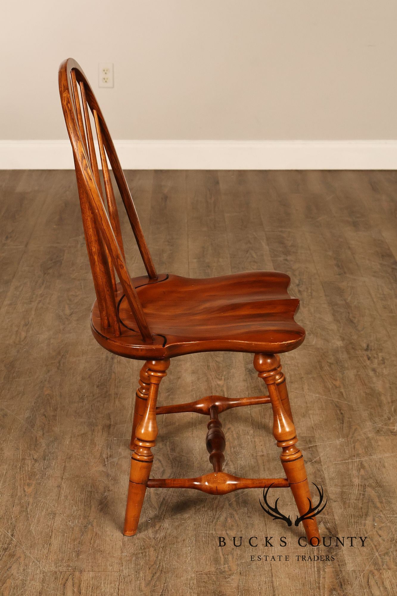 Frederick Duckloe Set of Four Windsor Dining Chairs