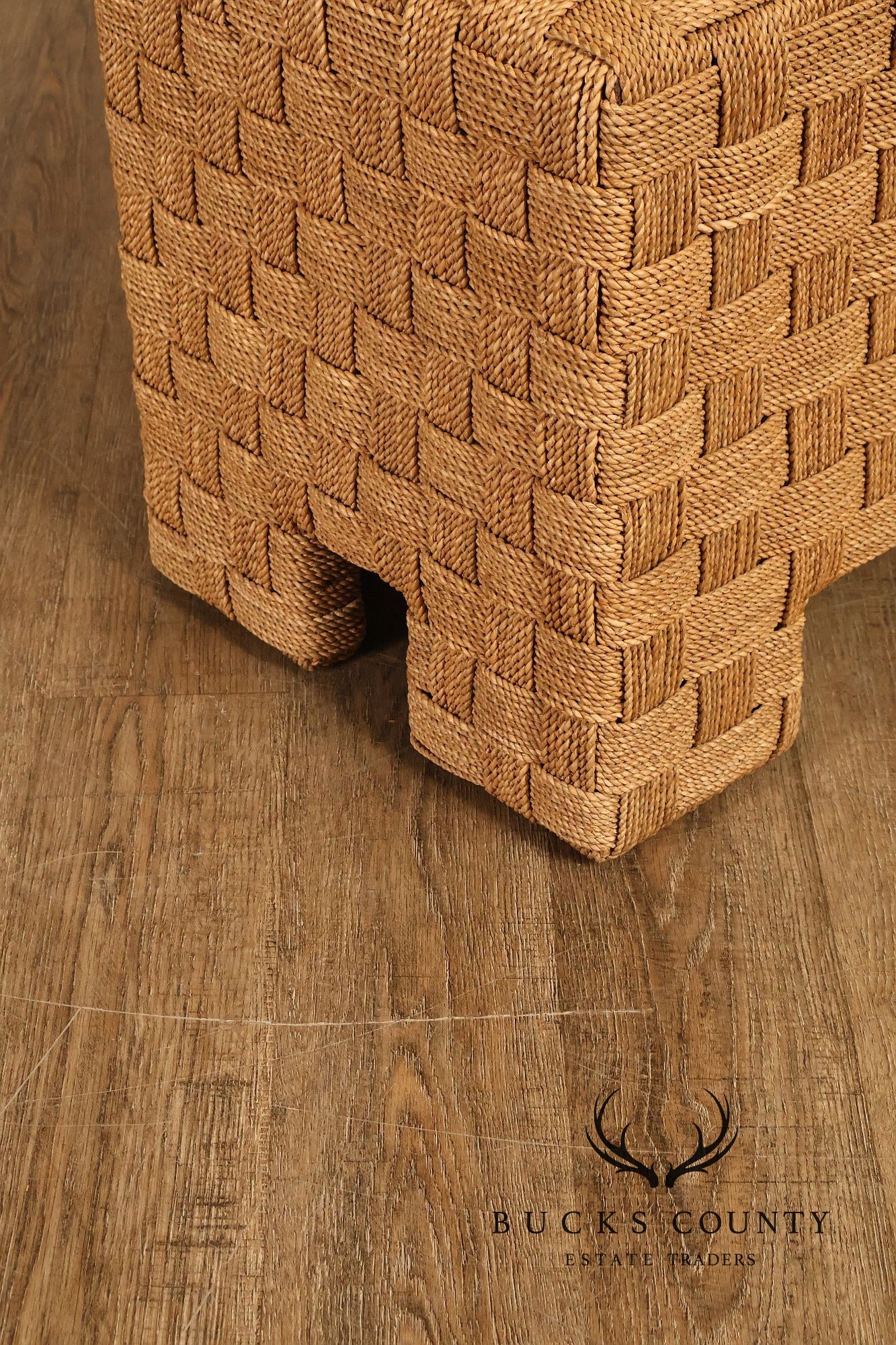 Lane Furniture Woven Rope Bench