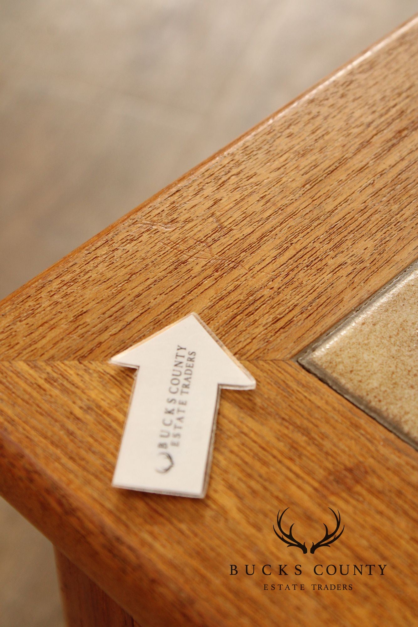 Møbelfabrikken Toften Danish Modern Tile Top Teak Coffee Table