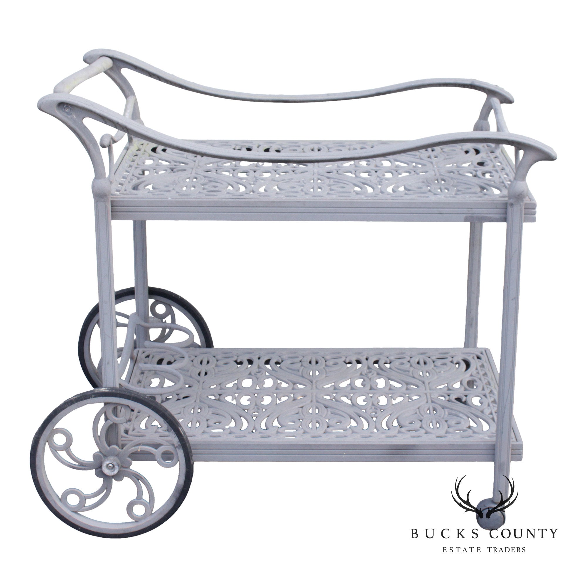 Hanamint 'Tuscany' Cast Aluminum Outdoor Bar Cart