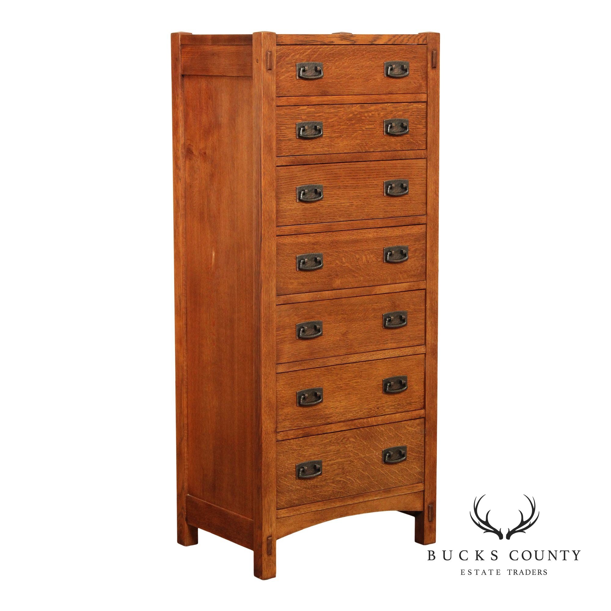 Stickley Mission Collection Oak Lingerie Chest