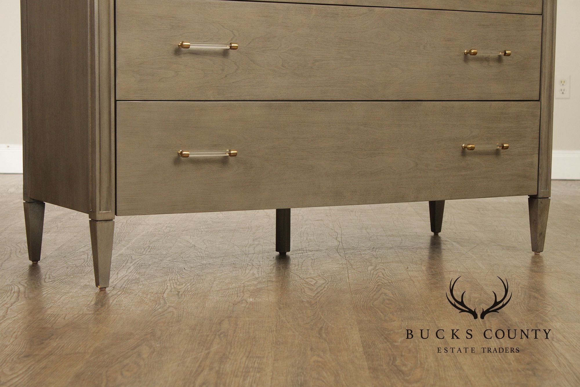 Stanley Furniture Mulholland Collection Gray Media Chest