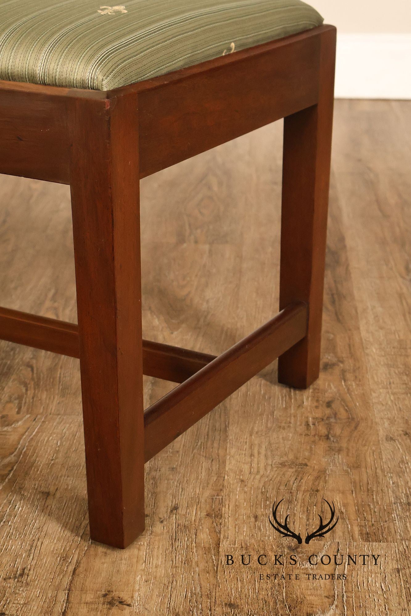 Kittinger Williamsburg Adaptation Mahogany Footstool