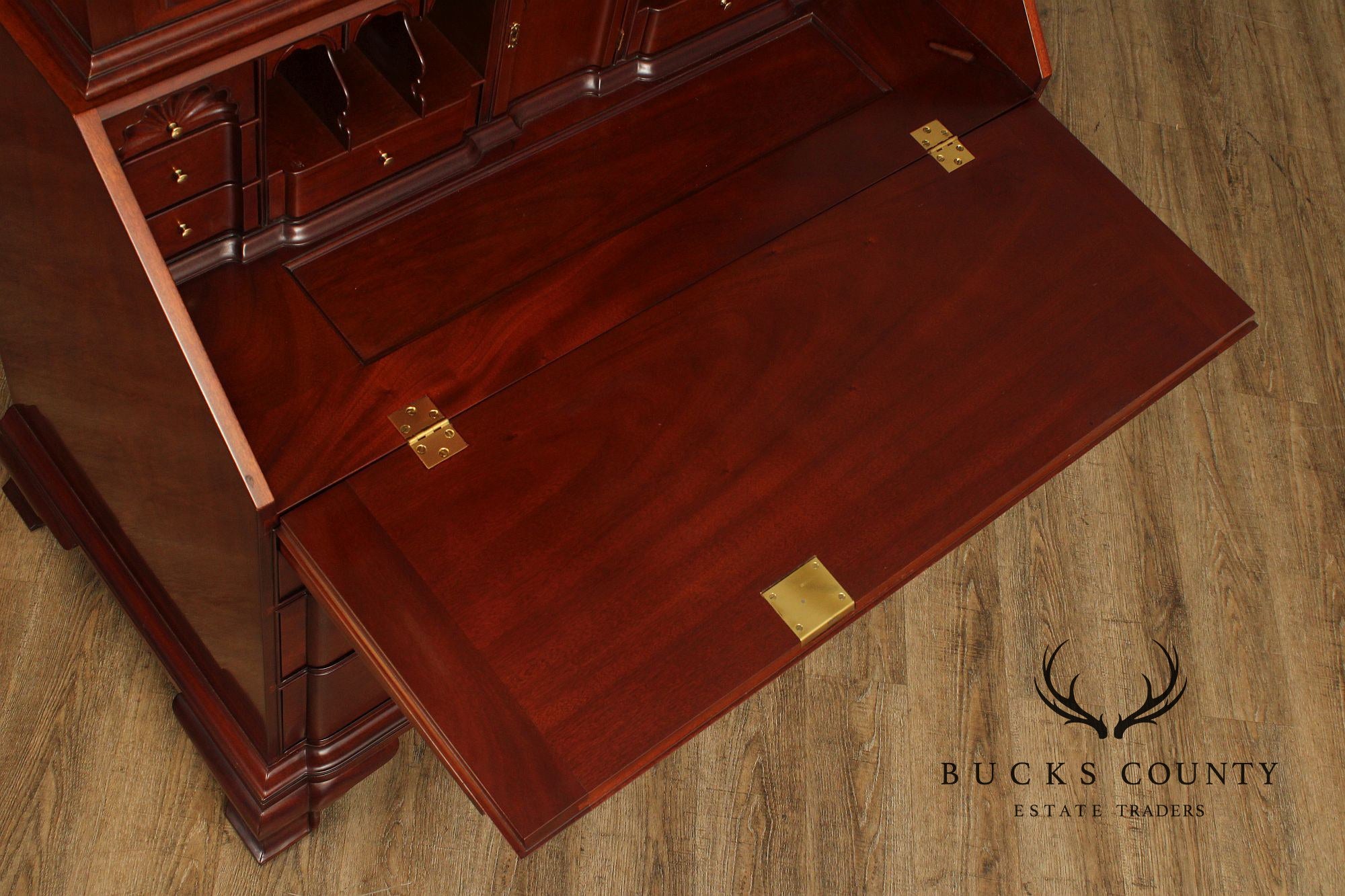 Kindel Winterthur Reproduction Mahogany Secretary Desk