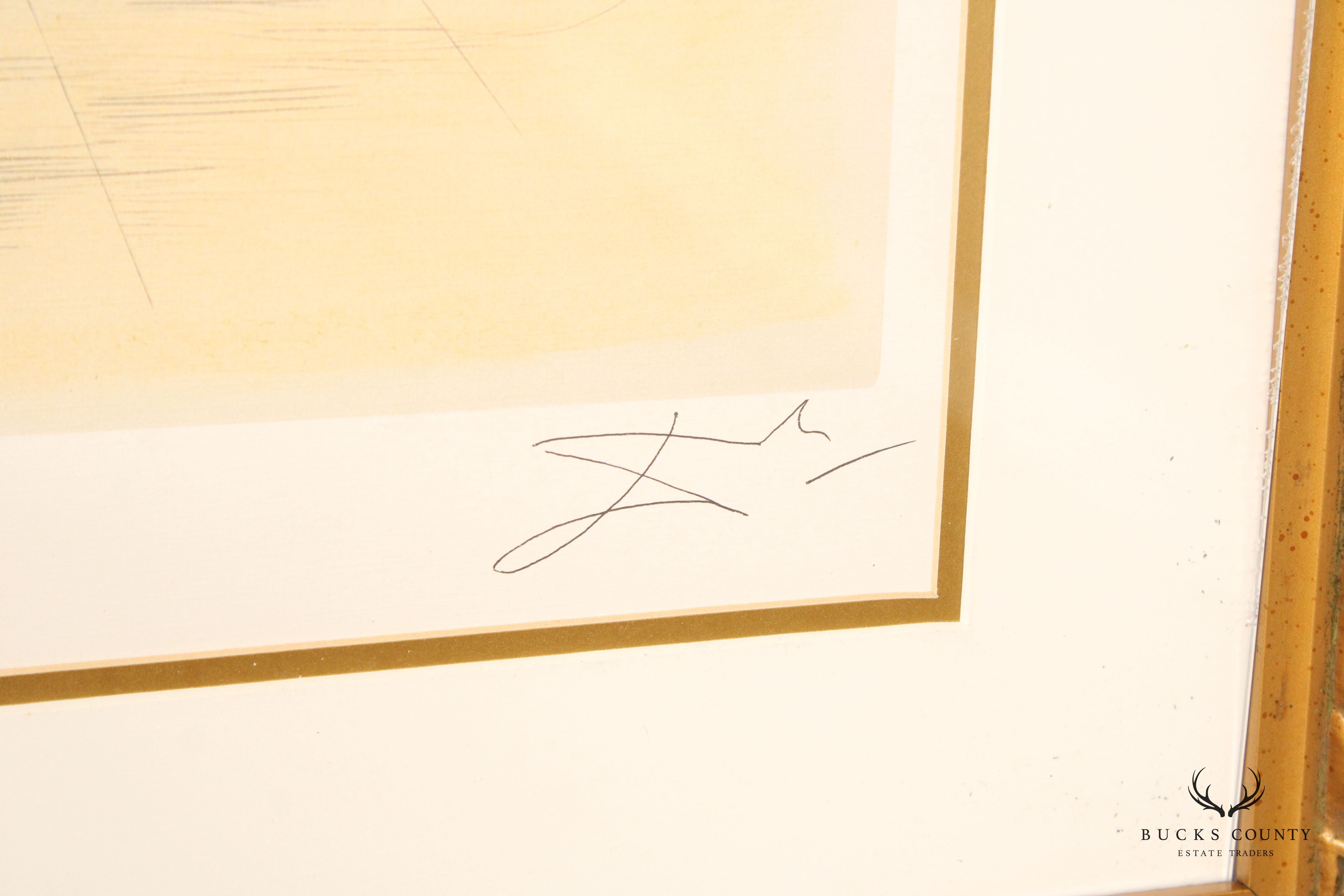 Salvador Dali 'Cosmic Horseman' Limited Edition Lithograph