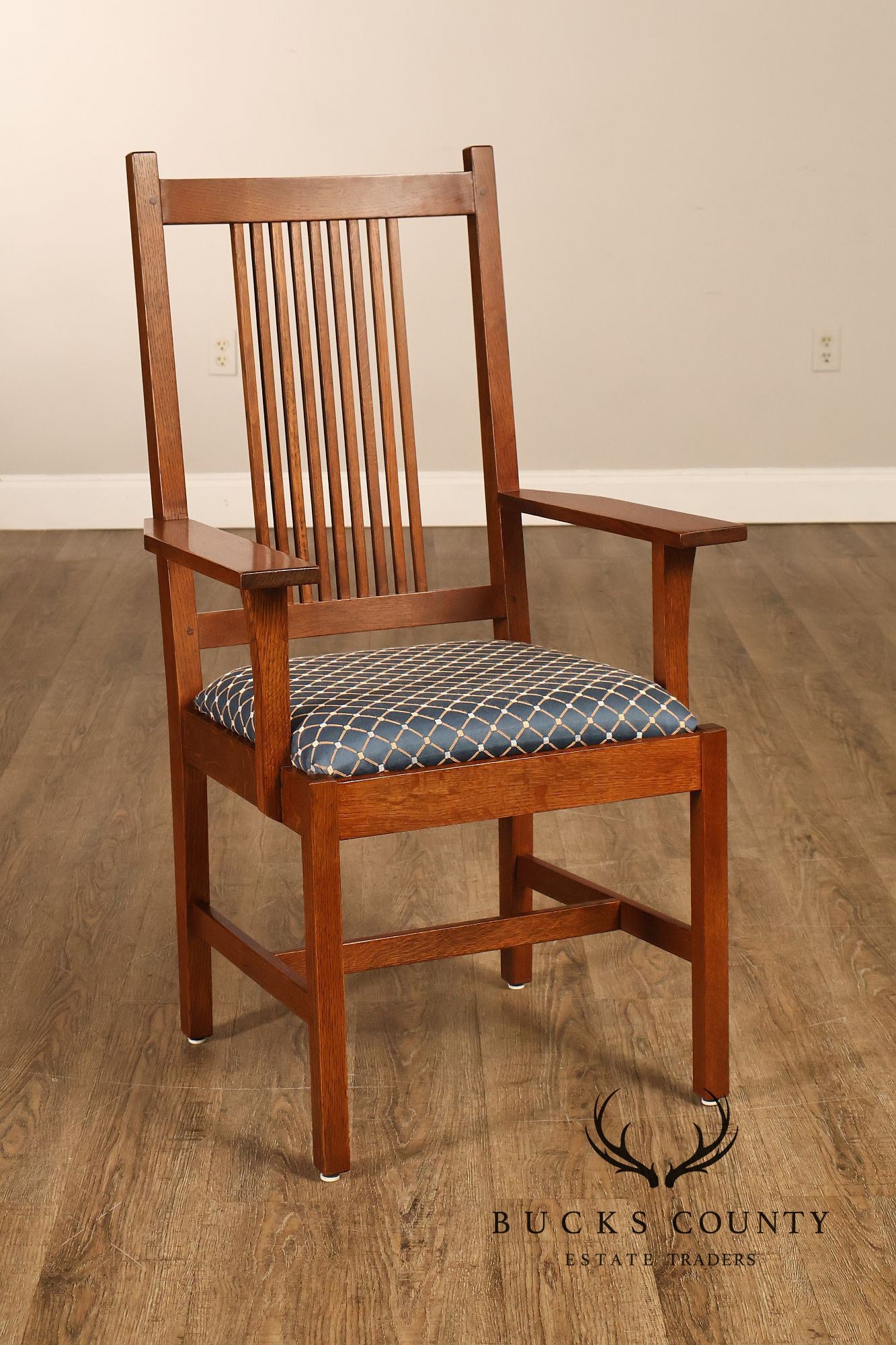 Stickley Mission Collection Set Of Eight Dining Chairs